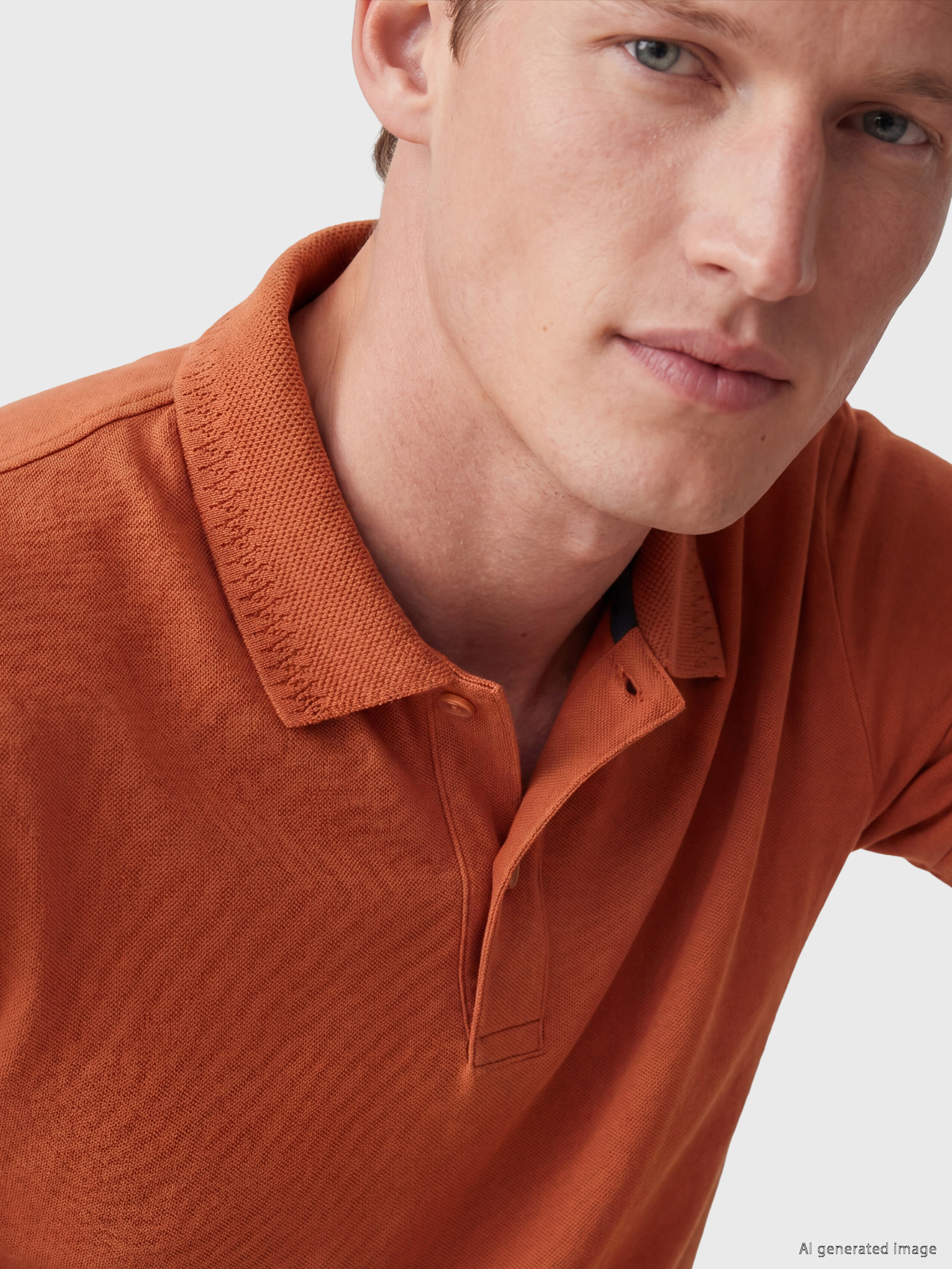 SOUTHBLUE Polo Yaka Pike Erkek Tişört görsel 3