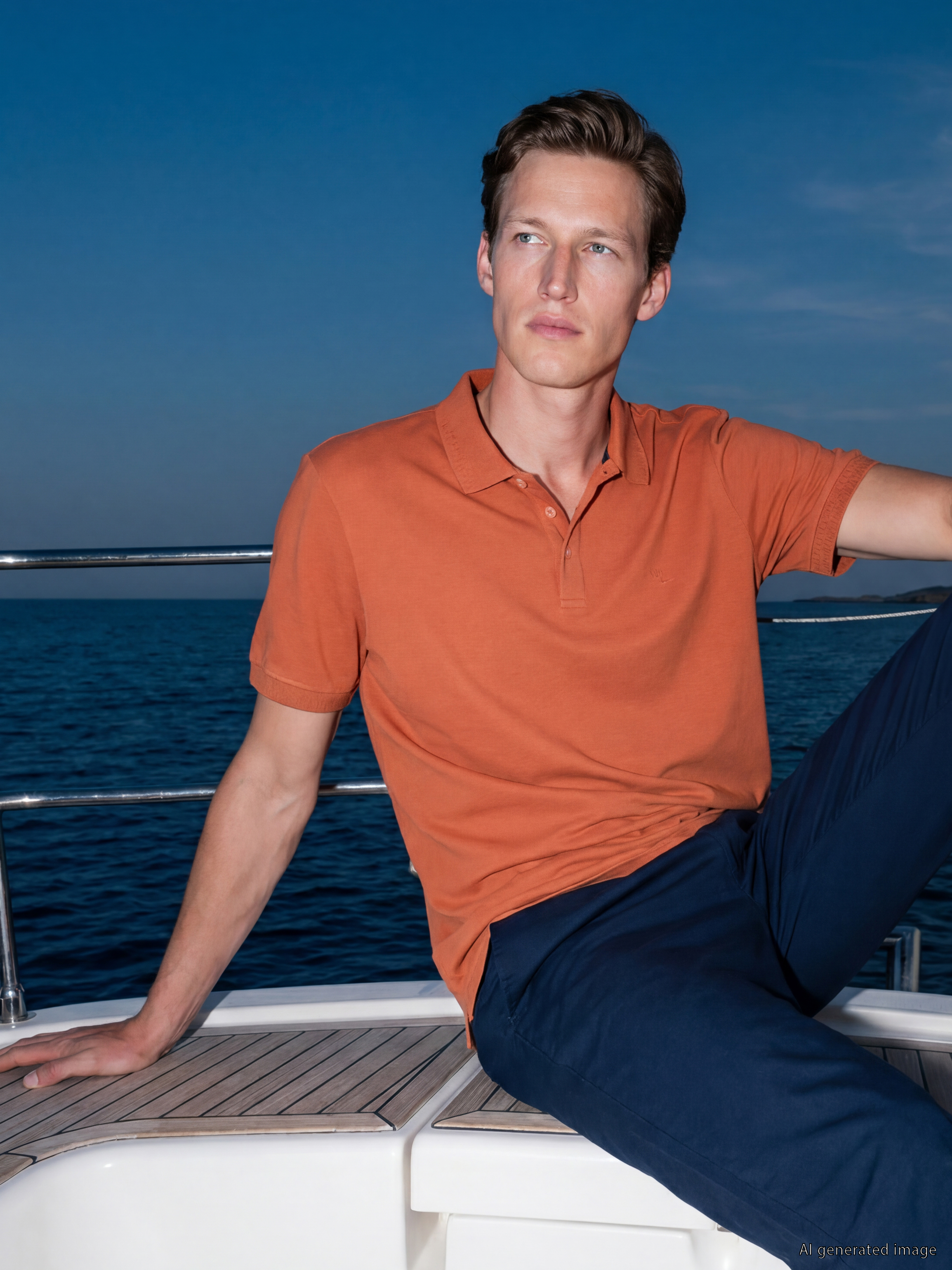 SOUTHBLUE Polo Yaka Pike Erkek Tişört