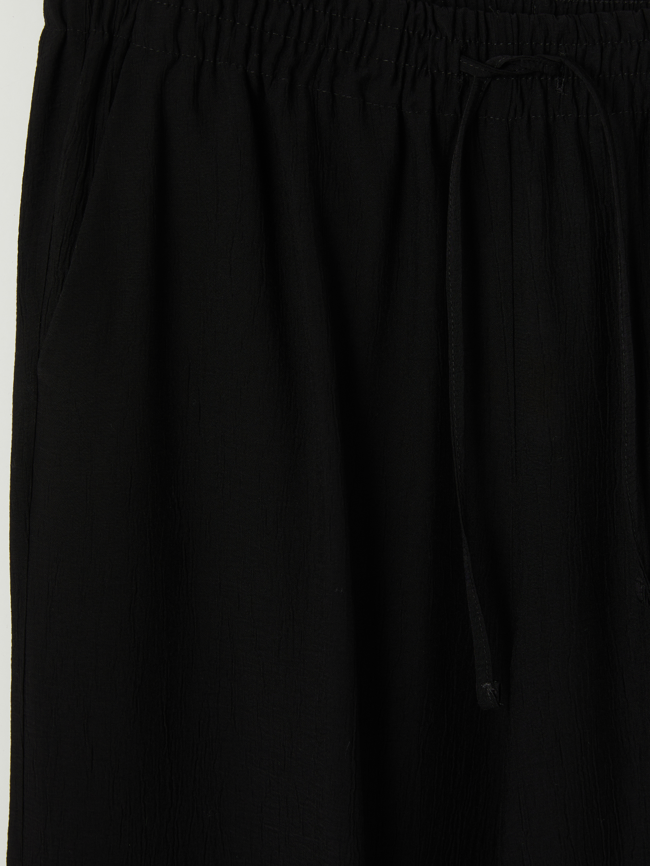 XSIDE Beli Lastikli Dokulu Kadın Pantolon görsel 7