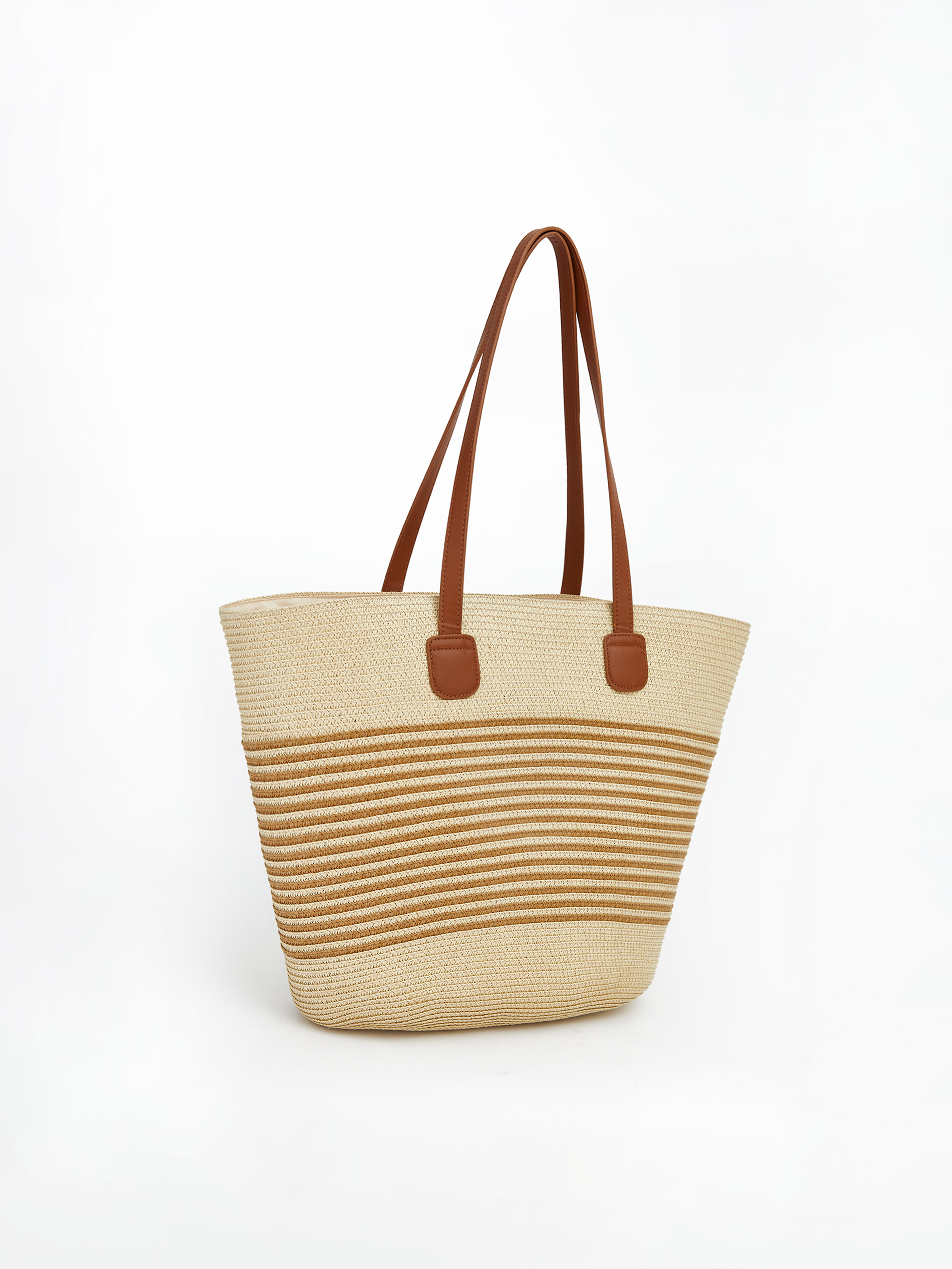 LCW ACCESSORIES Kadın Hasır Plaj Çantası görsel 2