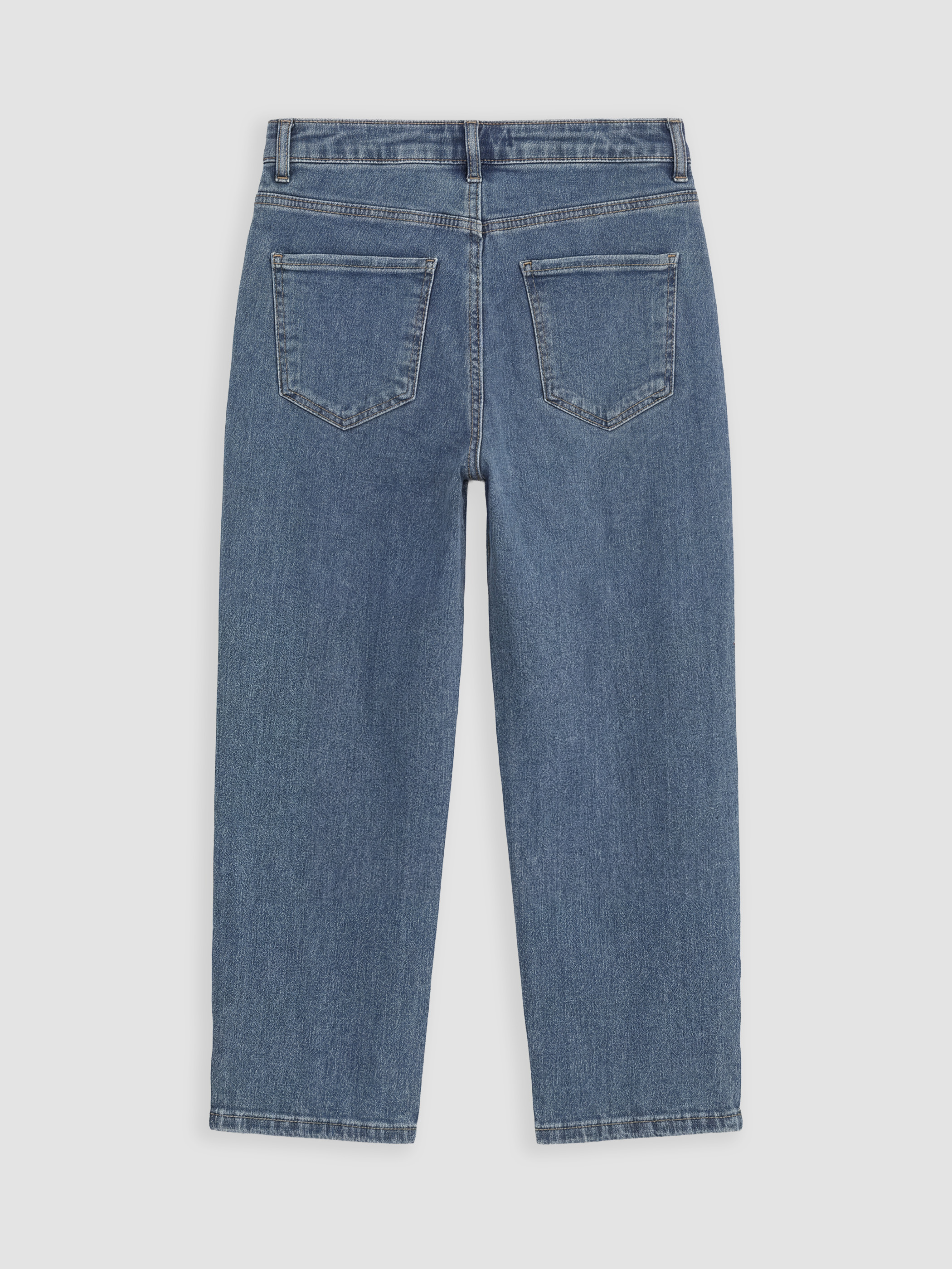 LCWAIKIKI Classic Yüksek Bel Slim Fit Kadın Jean Kapri görsel 6