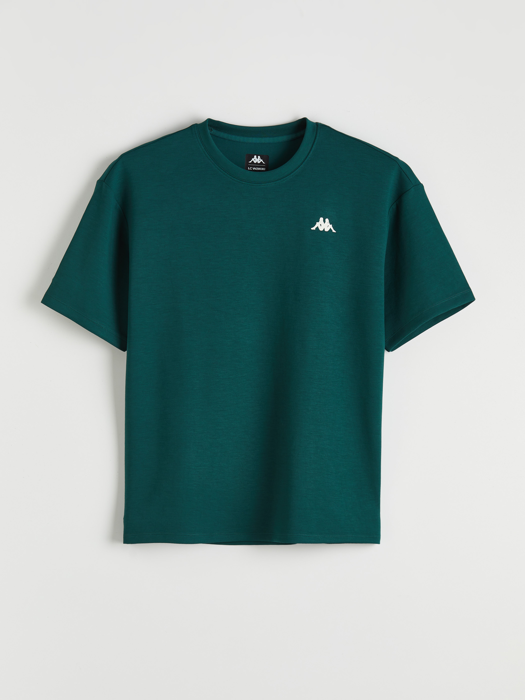 Kappa LC WAIKIKI Bisiklet Yaka Baskılı Unisex Spor Tişört görsel 6