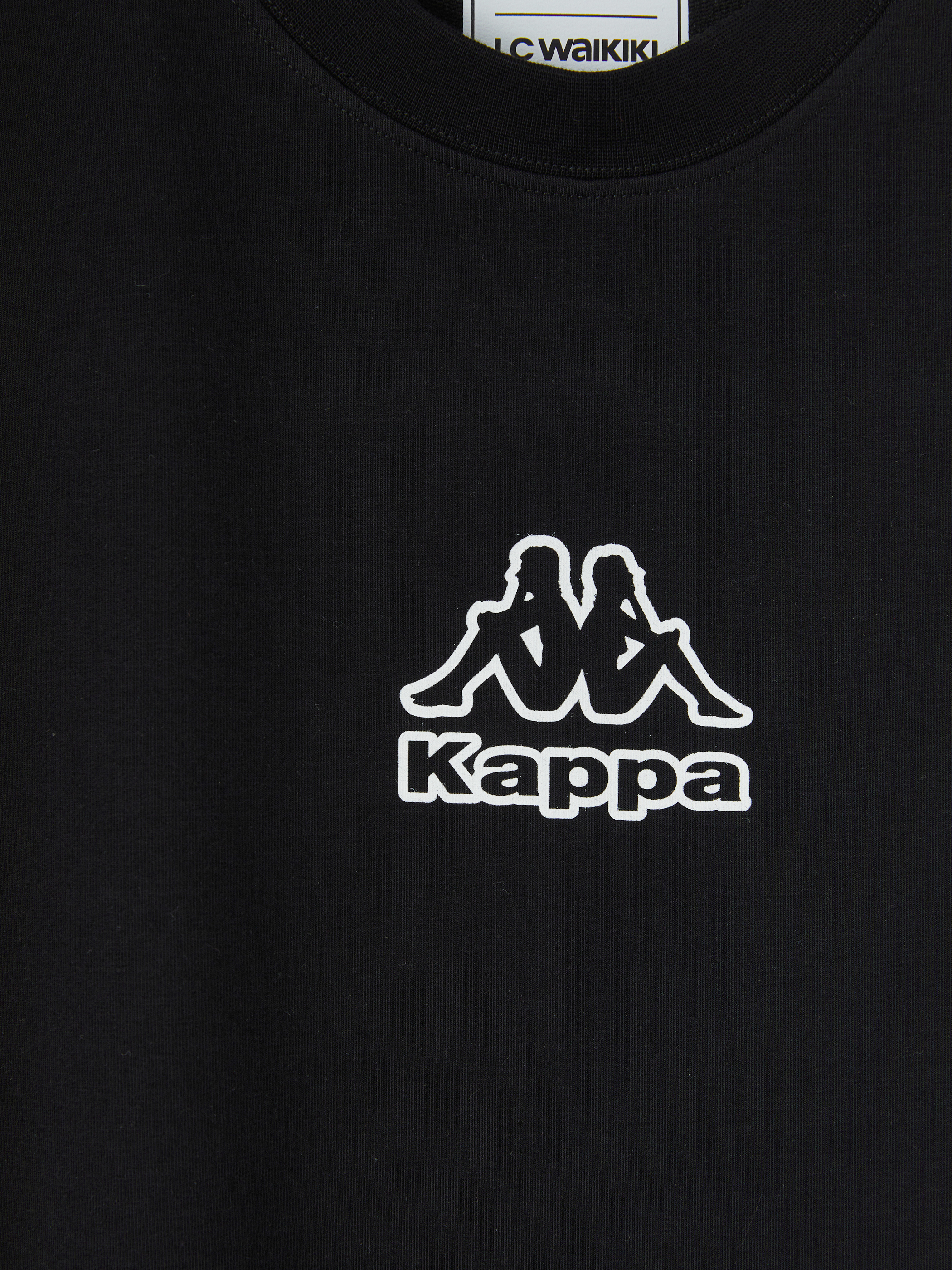 Kappa LC WAIKIKI Bisiklet Yaka Baskılı Unisex Spor Tişört görsel 7