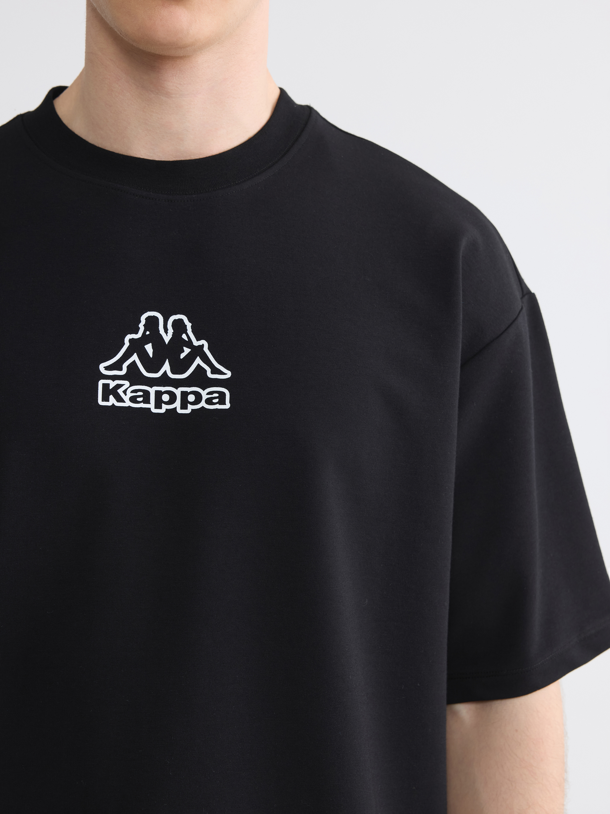 Kappa LC WAIKIKI Bisiklet Yaka Baskılı Unisex Spor Tişört görsel 3