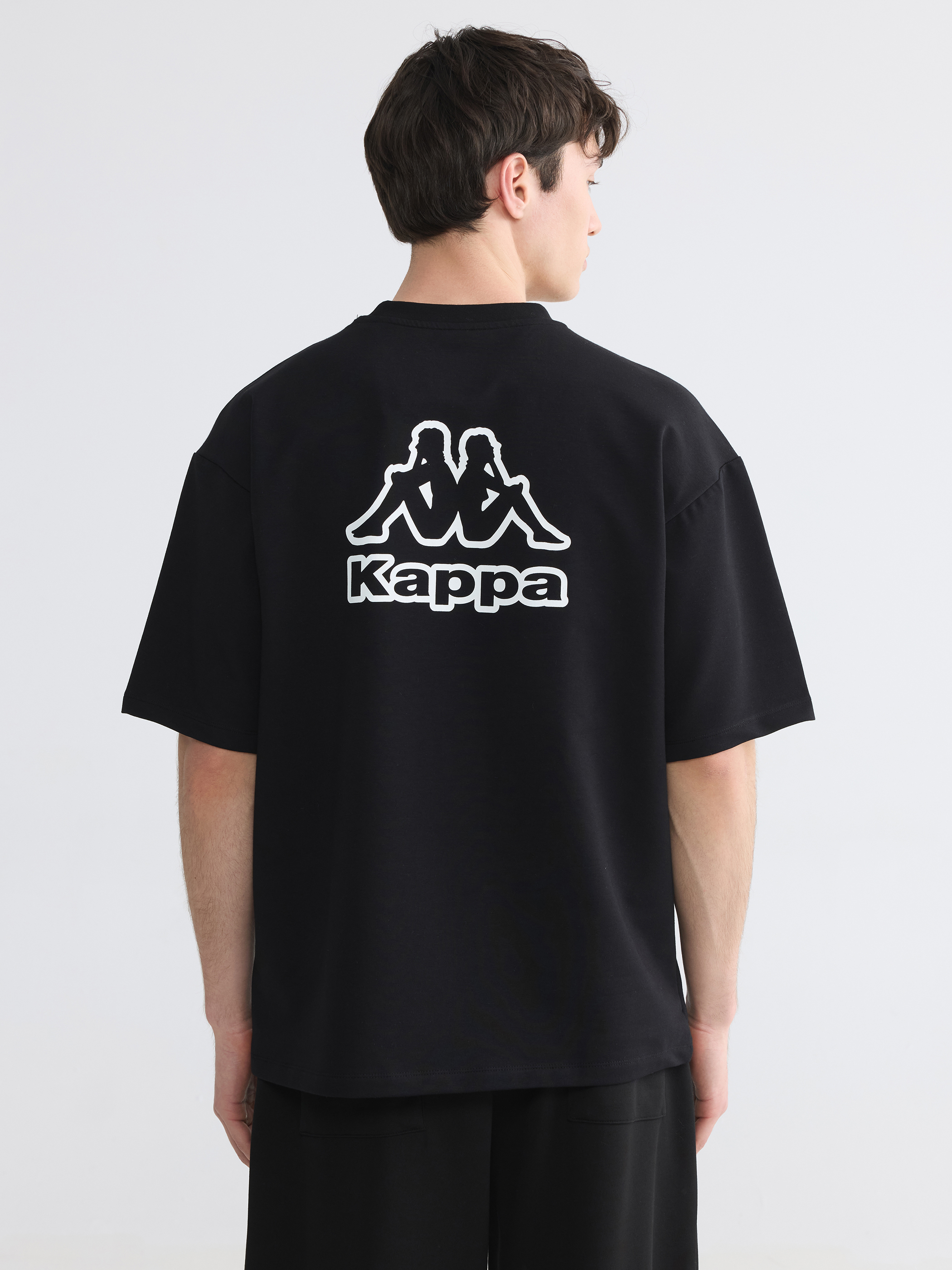Kappa LC WAIKIKI Bisiklet Yaka Baskılı Unisex Spor Tişört görsel 4