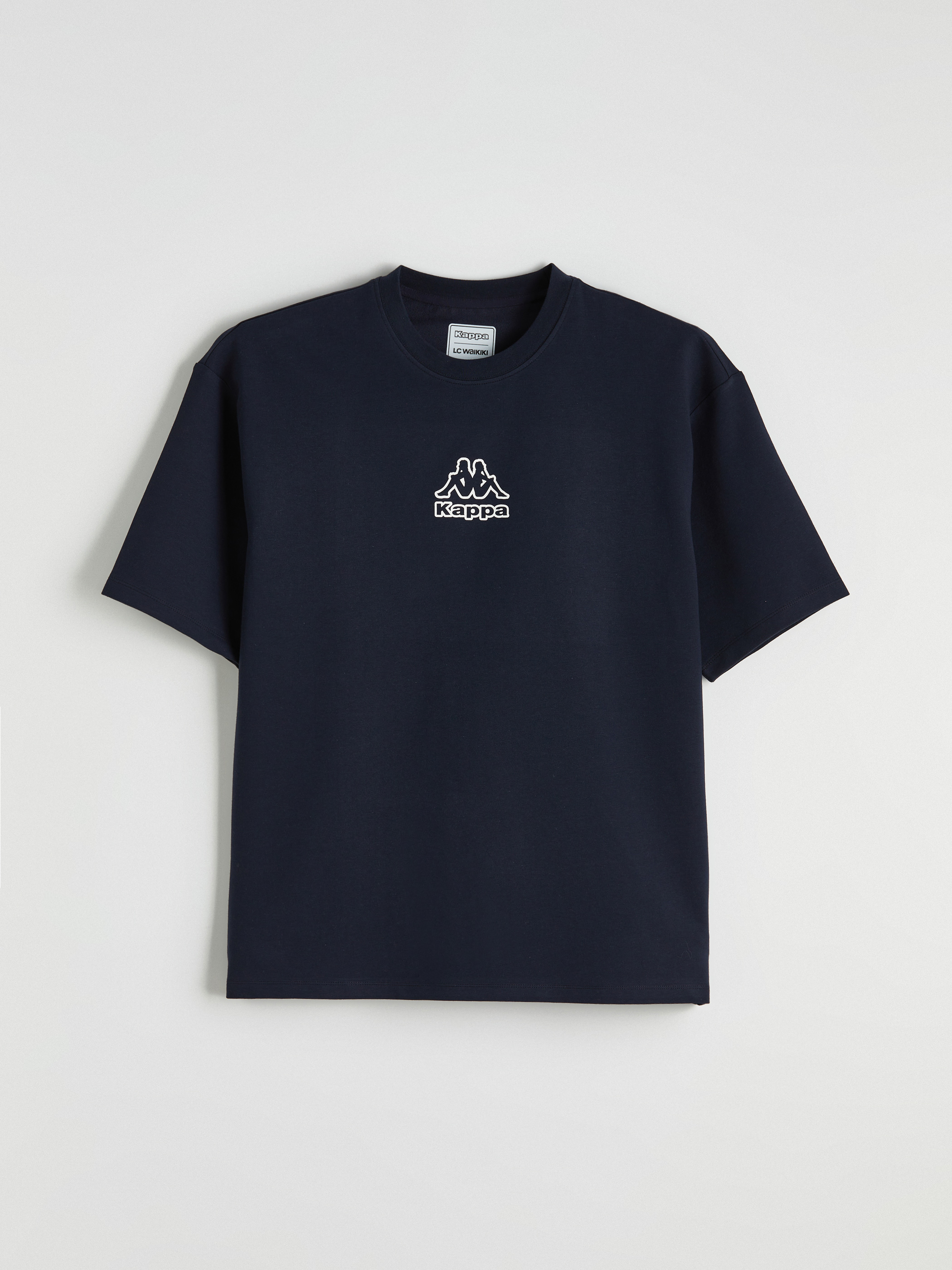 Kappa LC WAIKIKI Bisiklet Yaka Baskılı Unisex Spor Tişört görsel 8