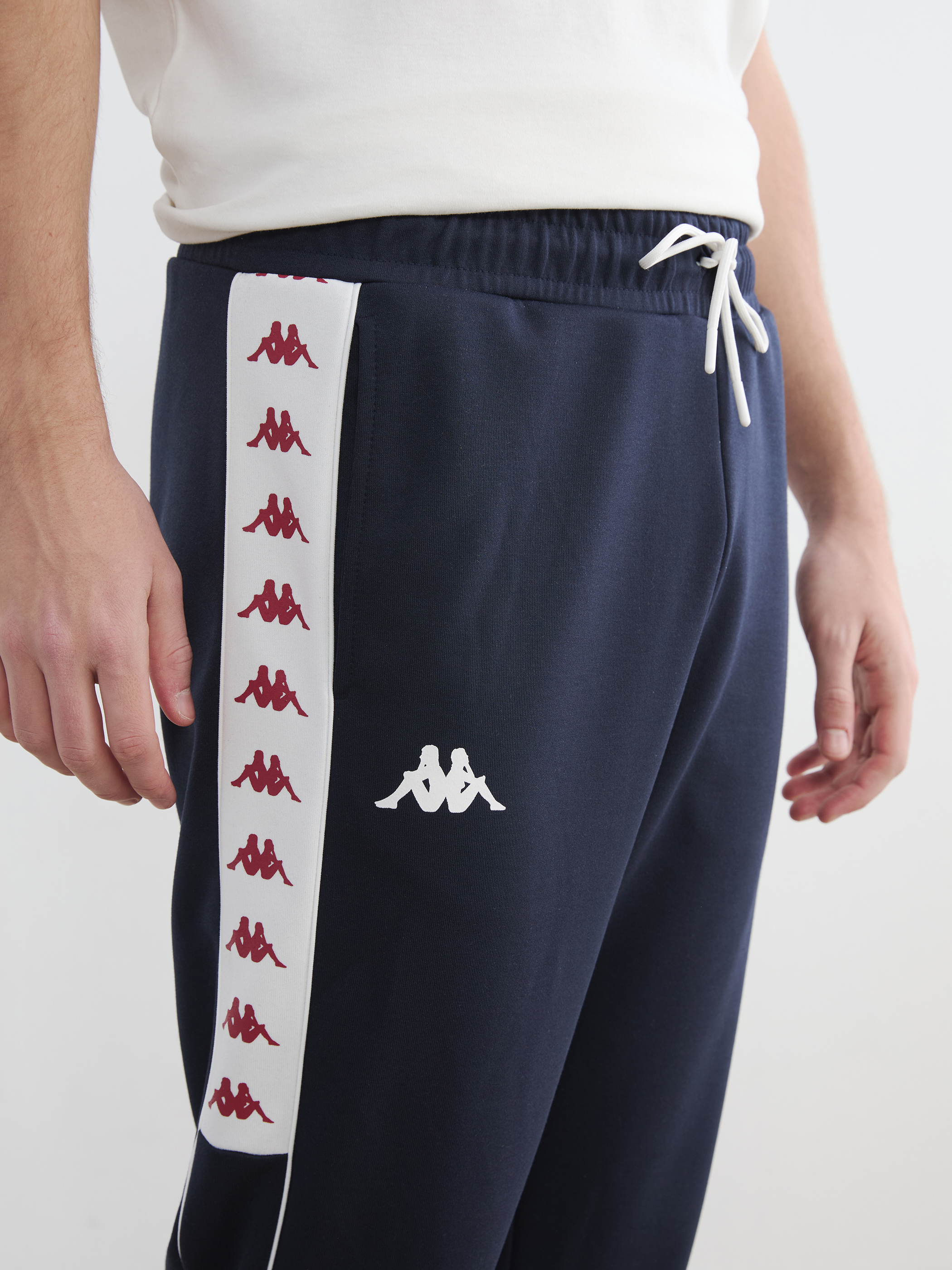 Kappa LC WAIKIKI Rahat Kalıp Şeritli Unisex Eşofman Altı görsel 6