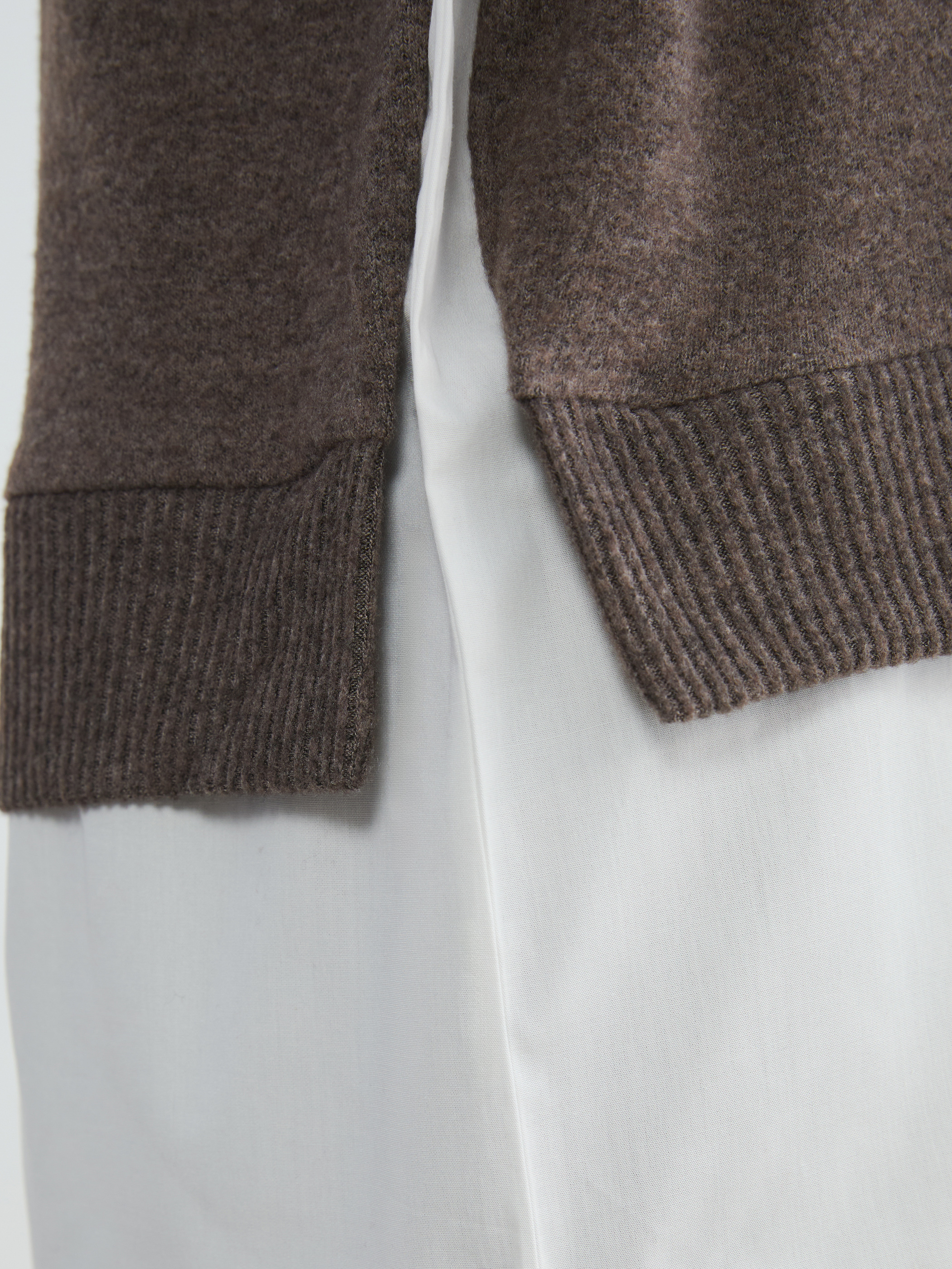 LCWAIKIKI Classic Soft Touch Oversize Kadın Sweatshirt Tunik görsel 4