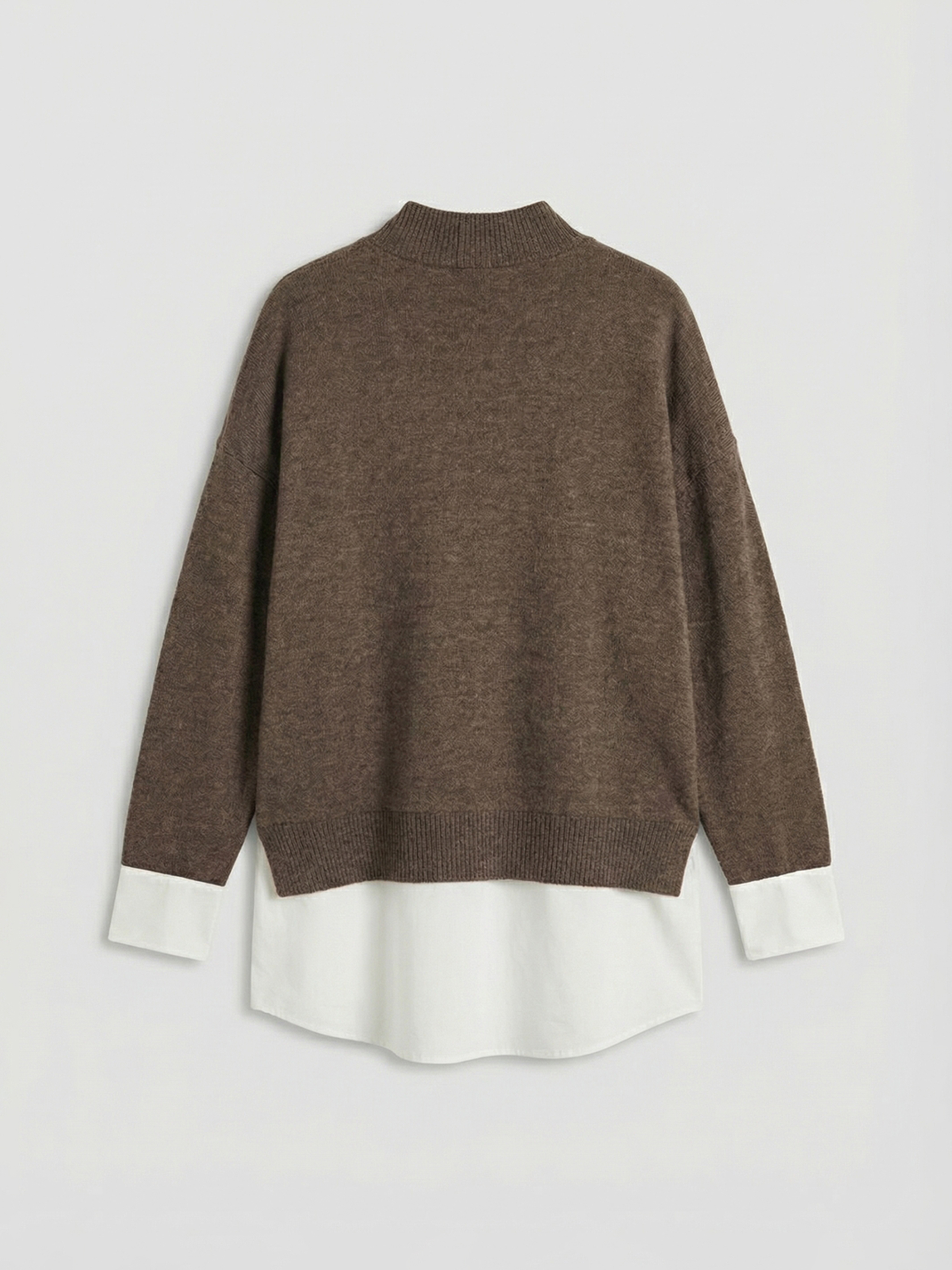 LCWAIKIKI Classic Soft Touch Oversize Kadın Sweatshirt Tunik görsel 7
