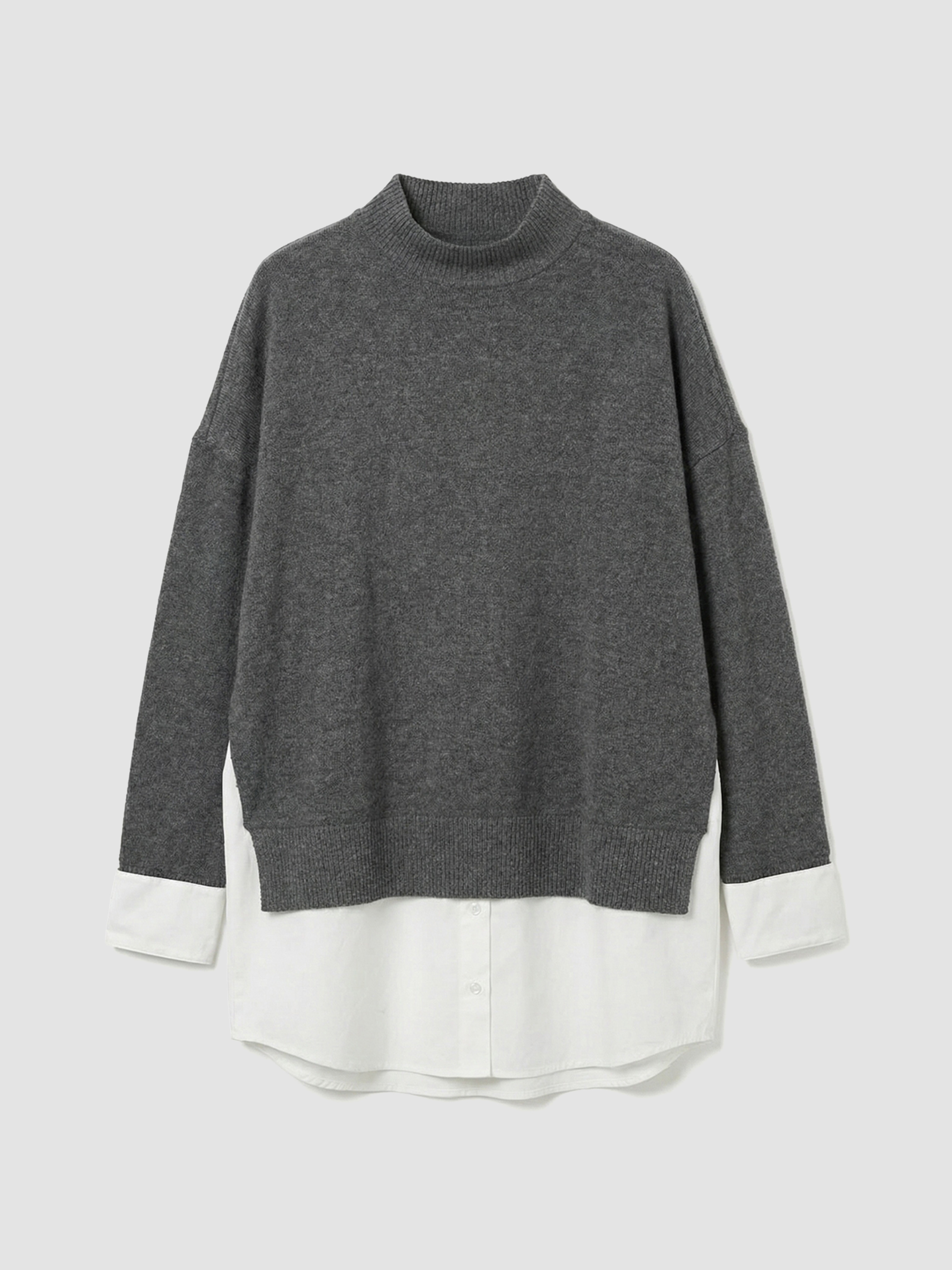 LCWAIKIKI Classic Soft Touch Oversize Kadın Sweatshirt Tunik görsel 6