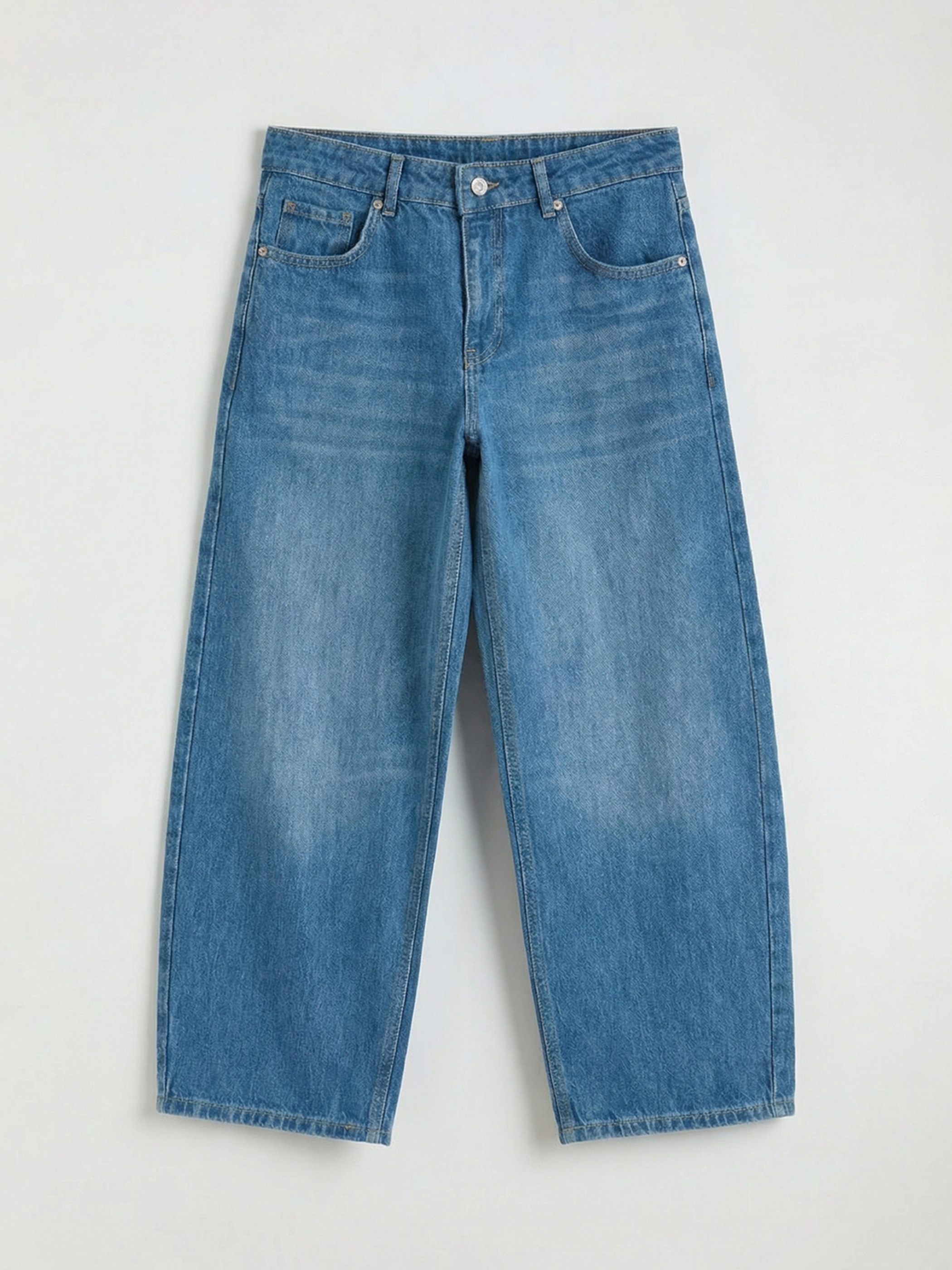 LCW Jeans Barrel Fit Kadın Jean Pantolon görsel 6