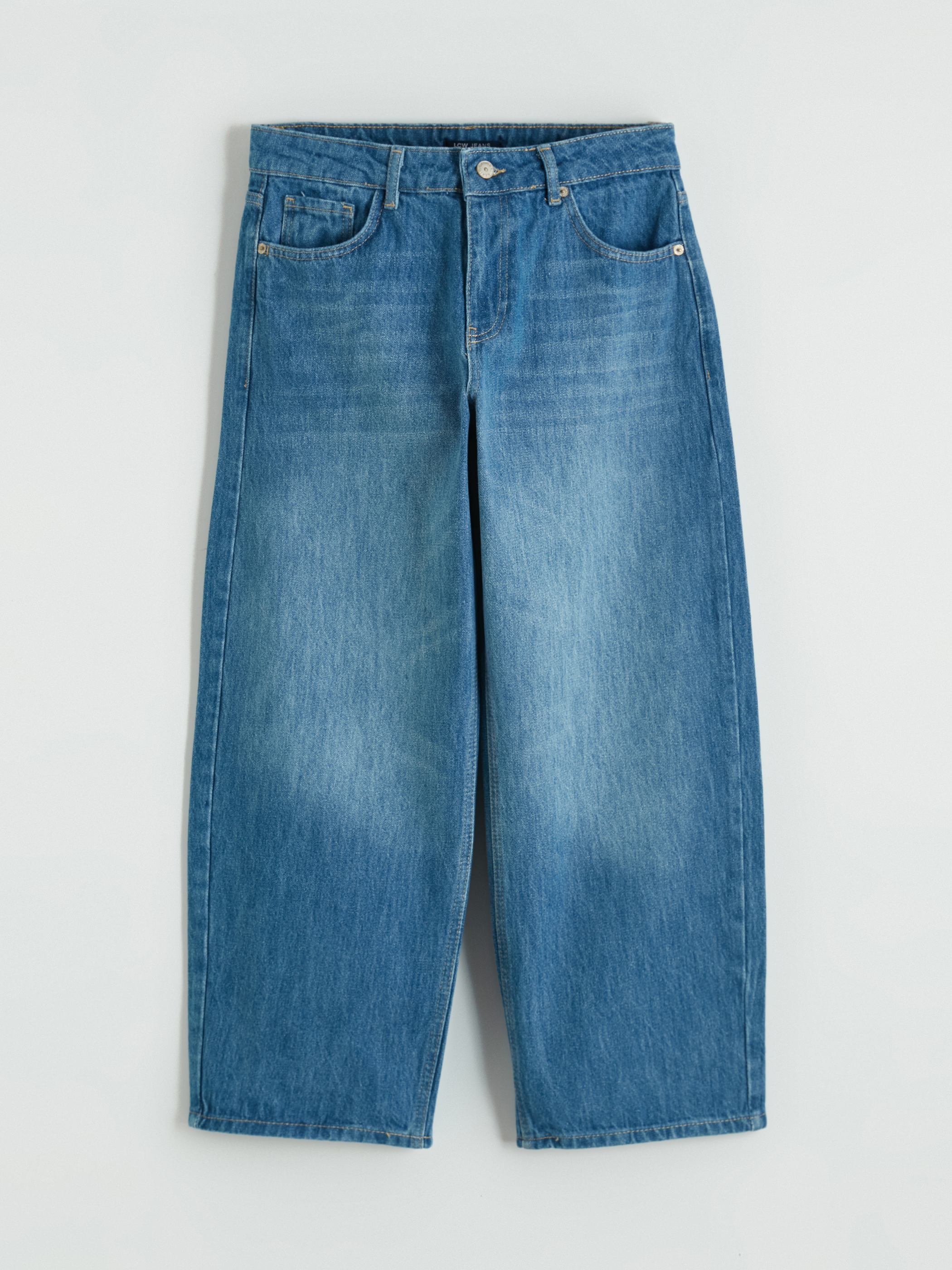 LCW Jeans Barrel Fit Kadın Jean Pantolon görsel 5