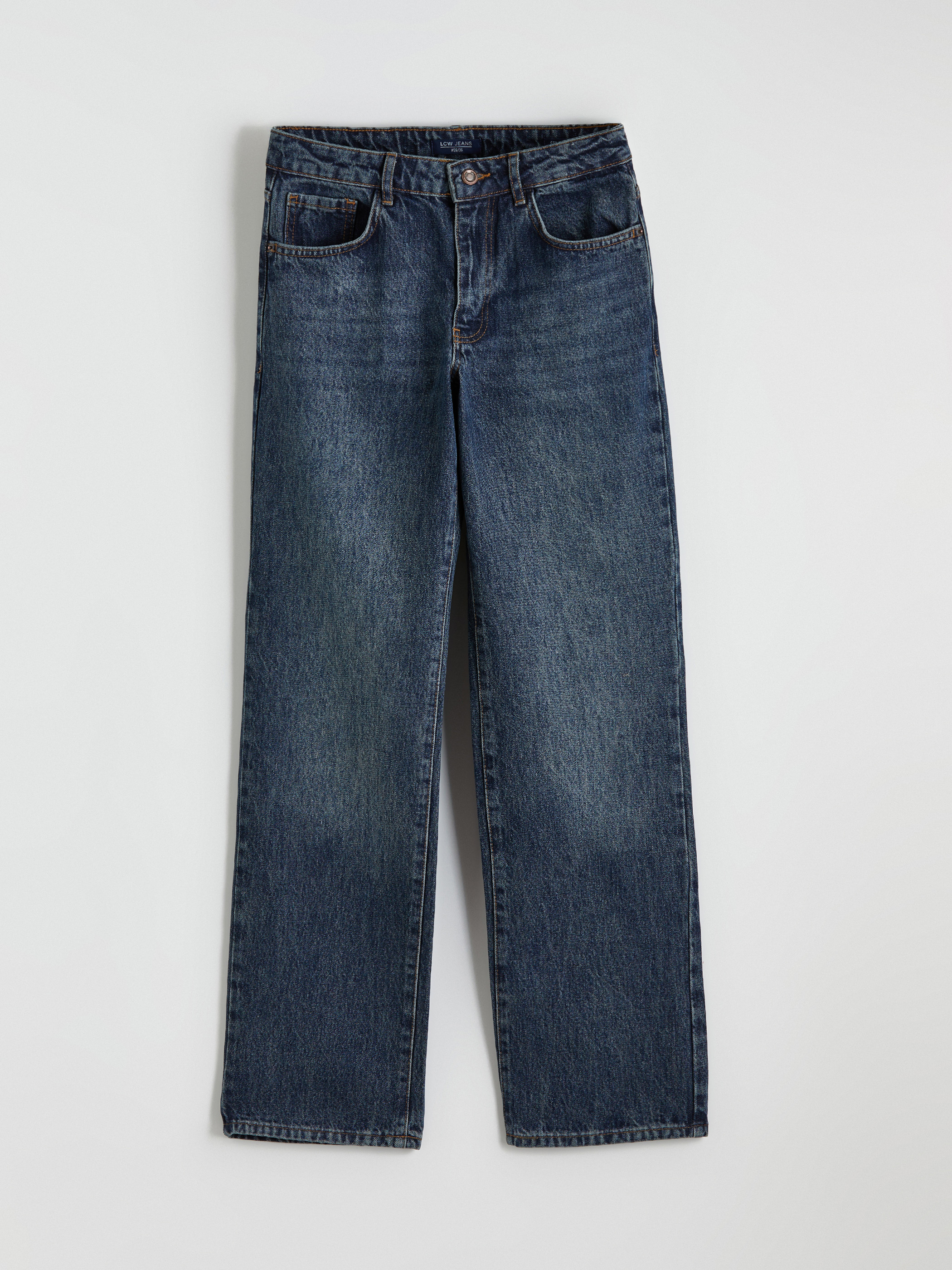 LCW Jeans Straight Fit Kadın Jean Pantolon görsel 5