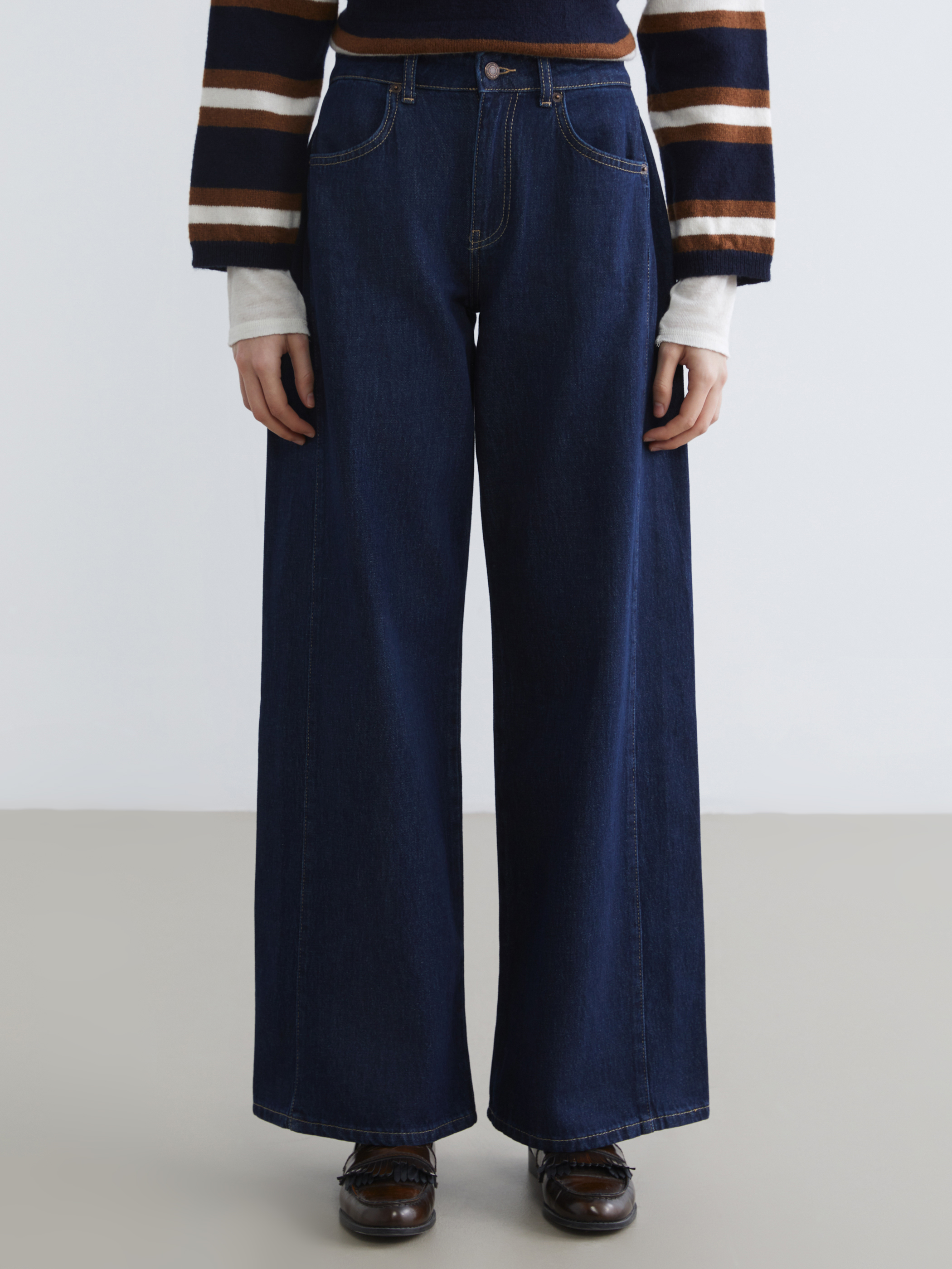 LCW Jeans Wideleg Kadın Jean Pantolon görsel 2