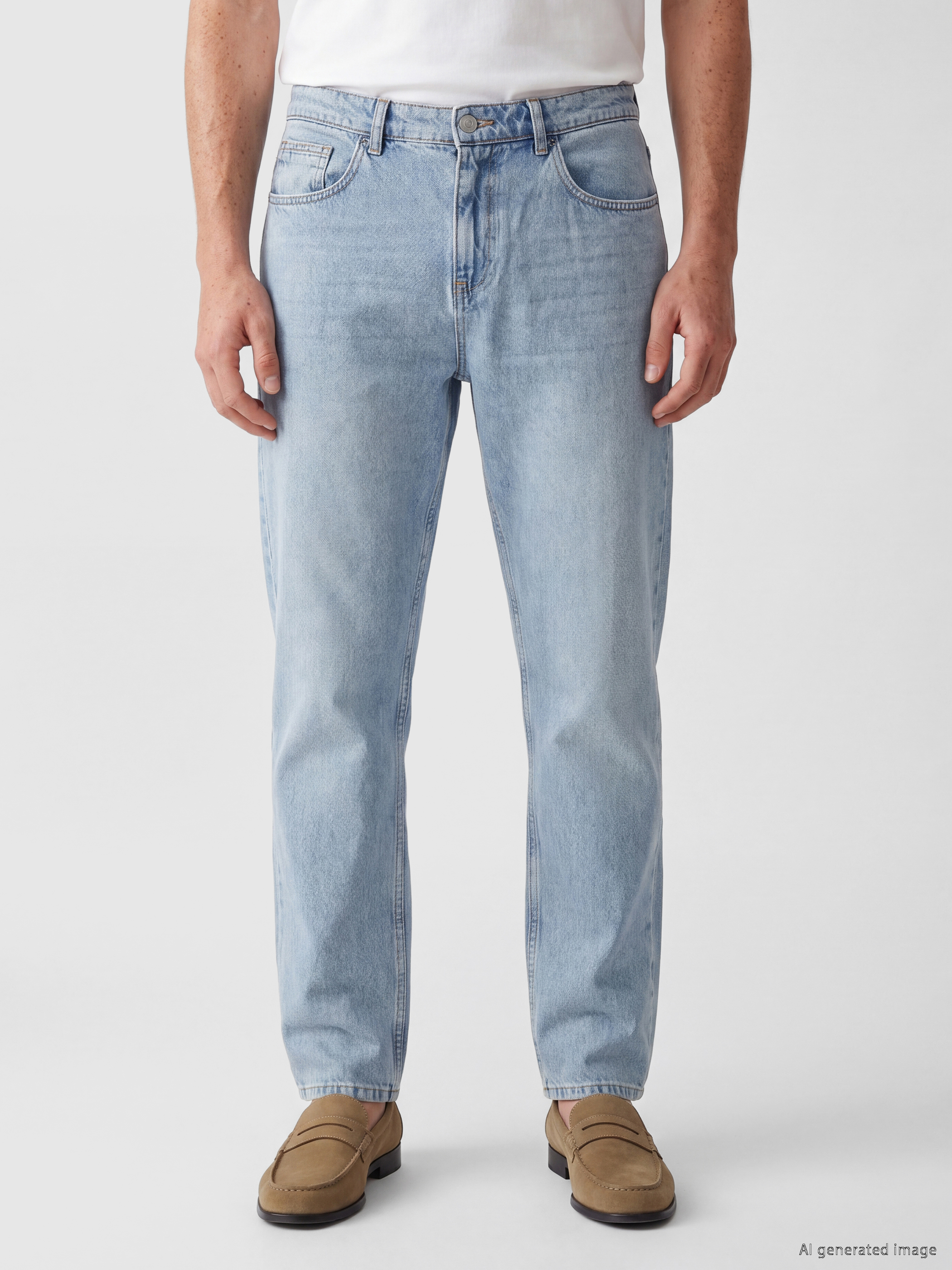 LCW Jeans 745 Baggy Fit Erkek Jean Pantolon görsel 2