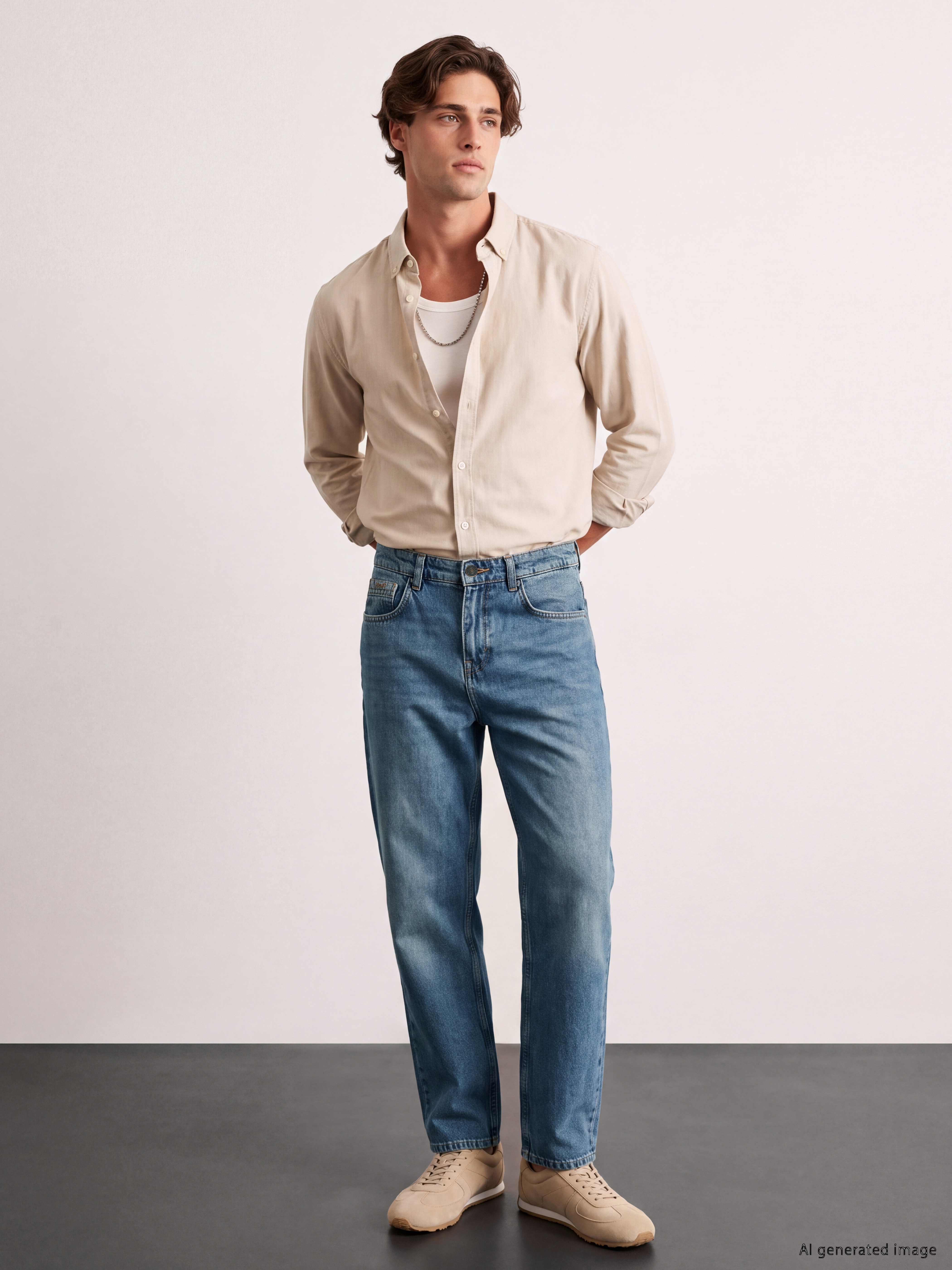 LCW Jeans 745 Baggy Fit Erkek Jean Pantolon