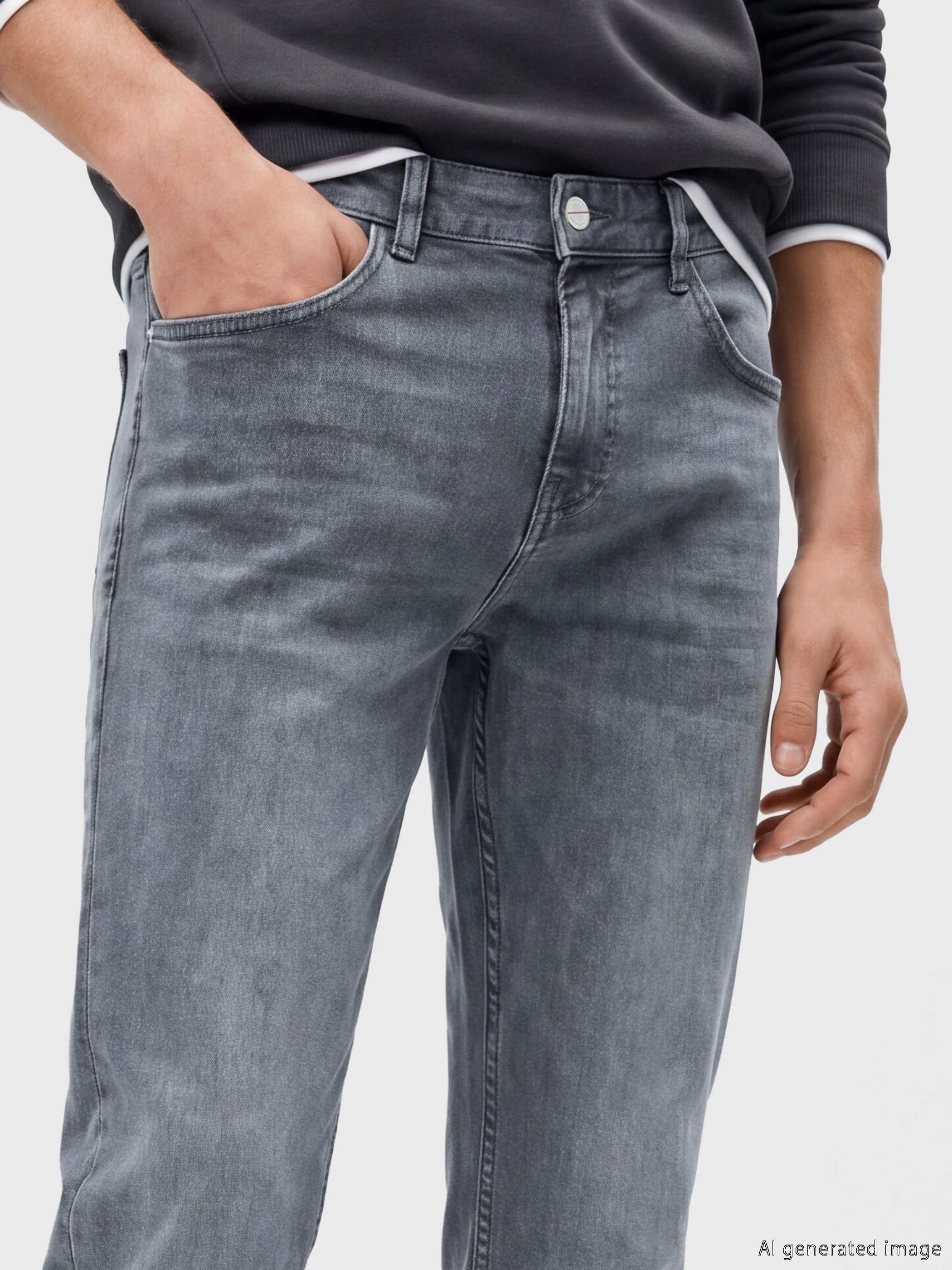 LCW Jeans 750 Slim Fit Erkek Jean Pantolon görsel 3