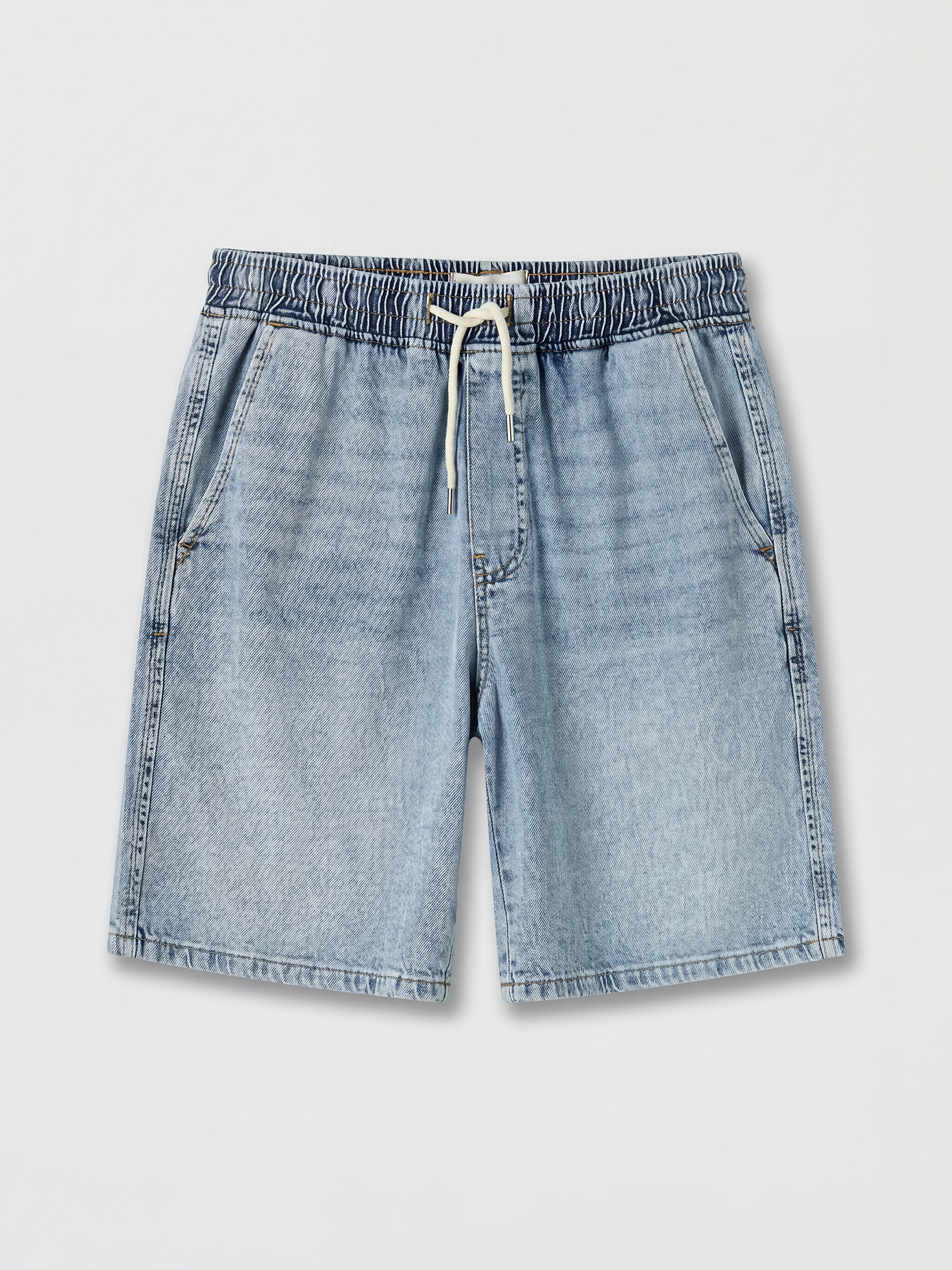 LCW Jeans Loose Fit Erkek Jean Şort görsel 7