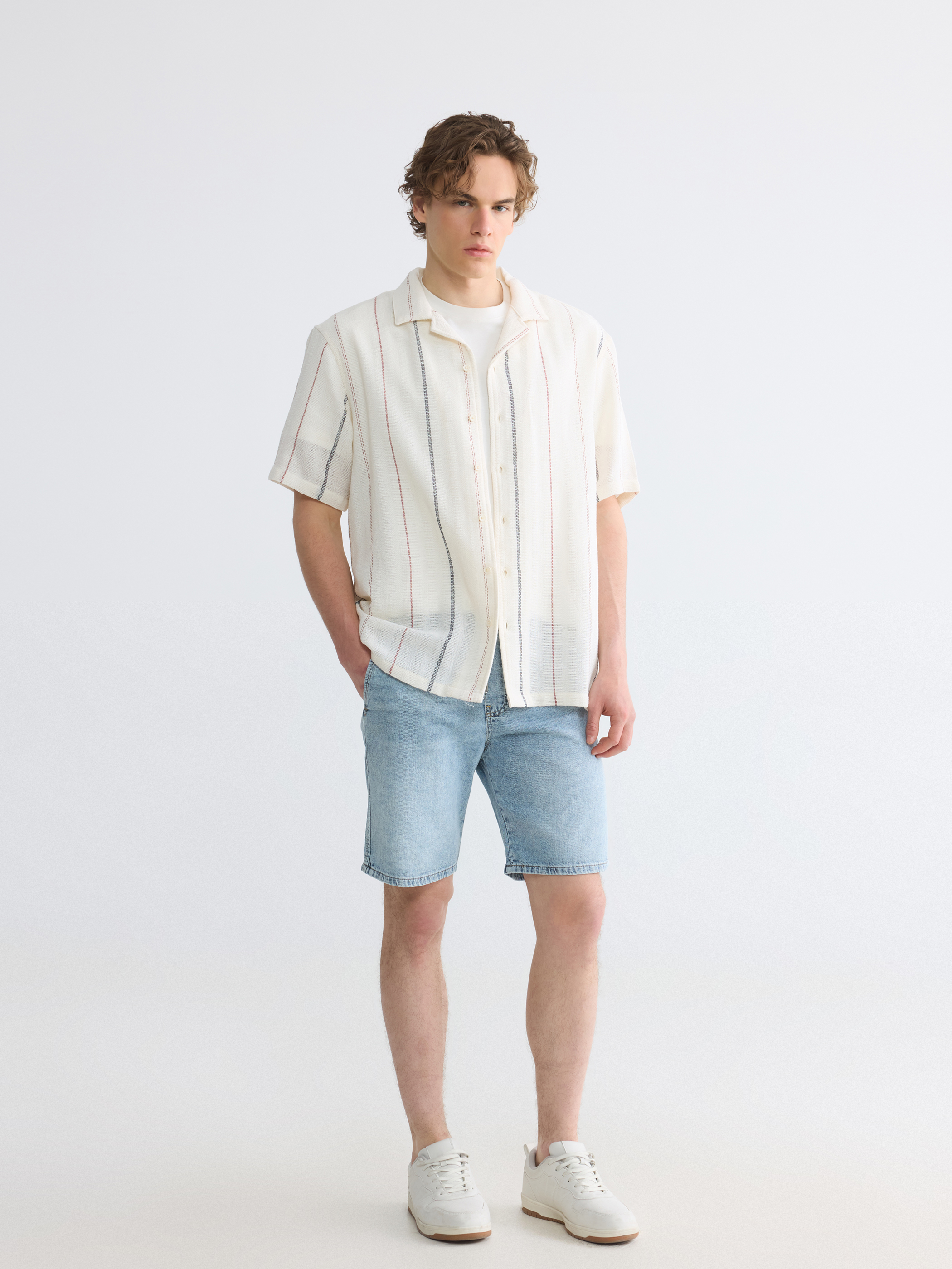 LCW Jeans Loose Fit Erkek Jean Şort