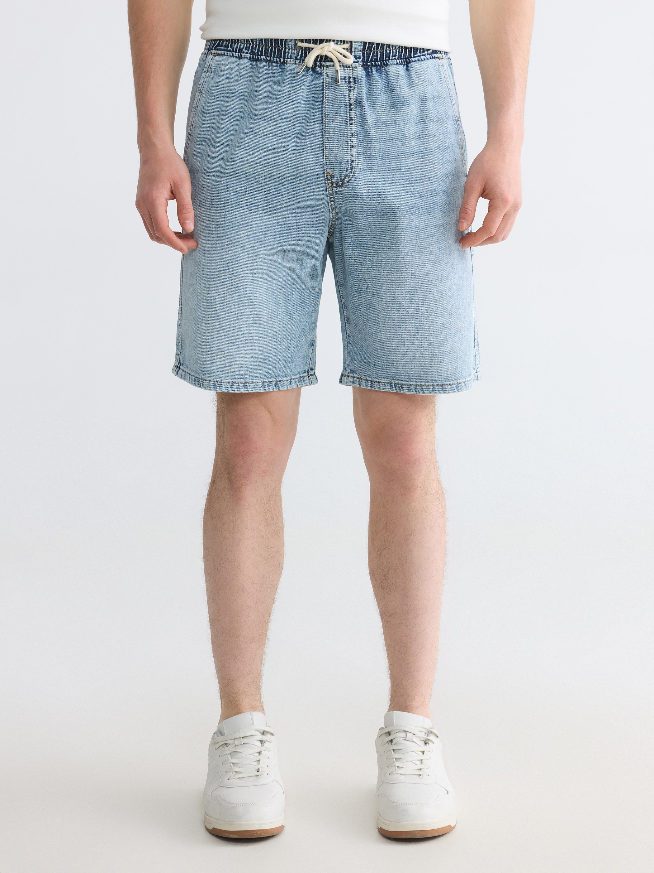 LCW Jeans Loose Fit Erkek Jean Şort görsel 4