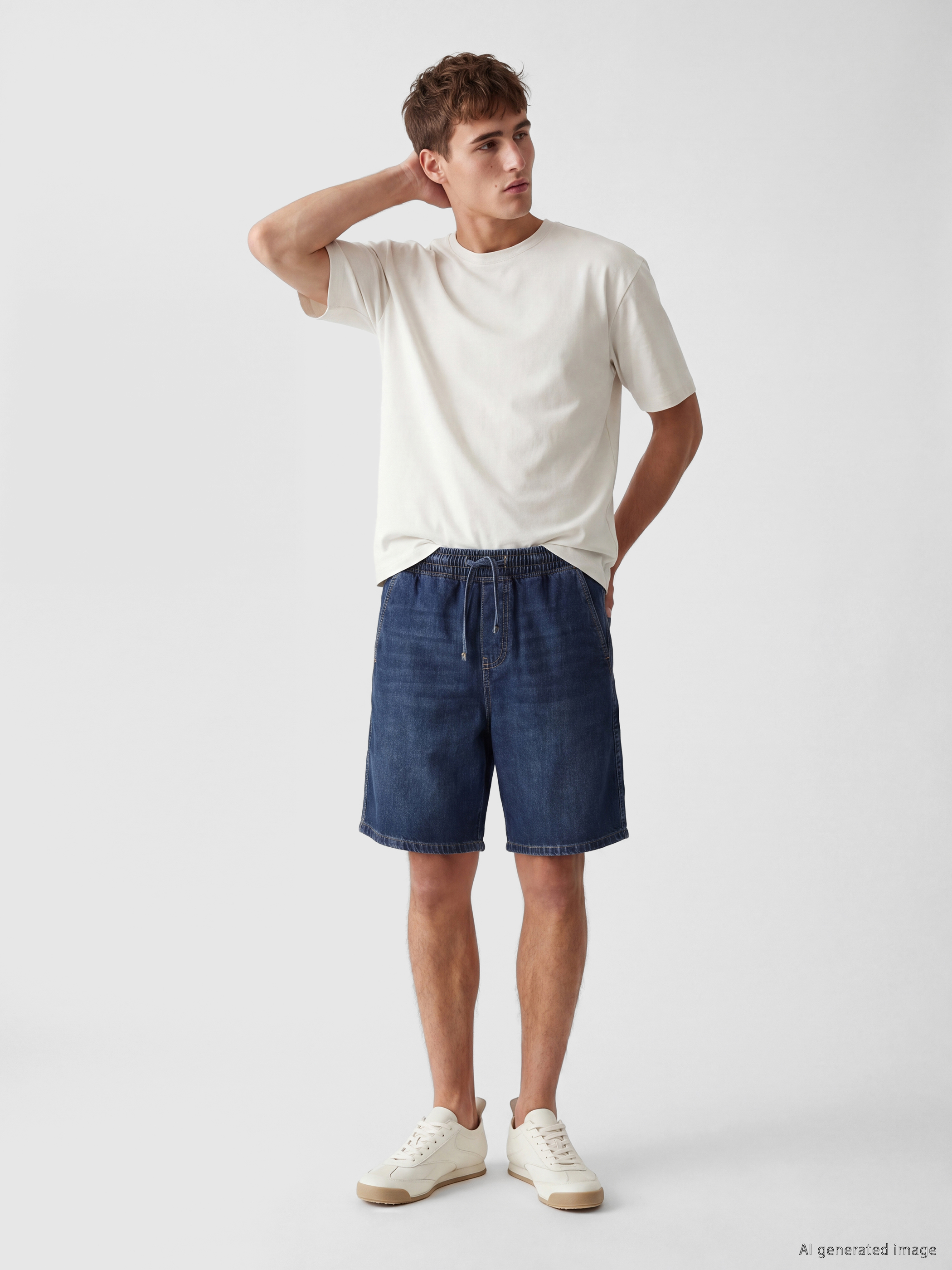 LCW Jeans Loose Fit Erkek Jean Şort