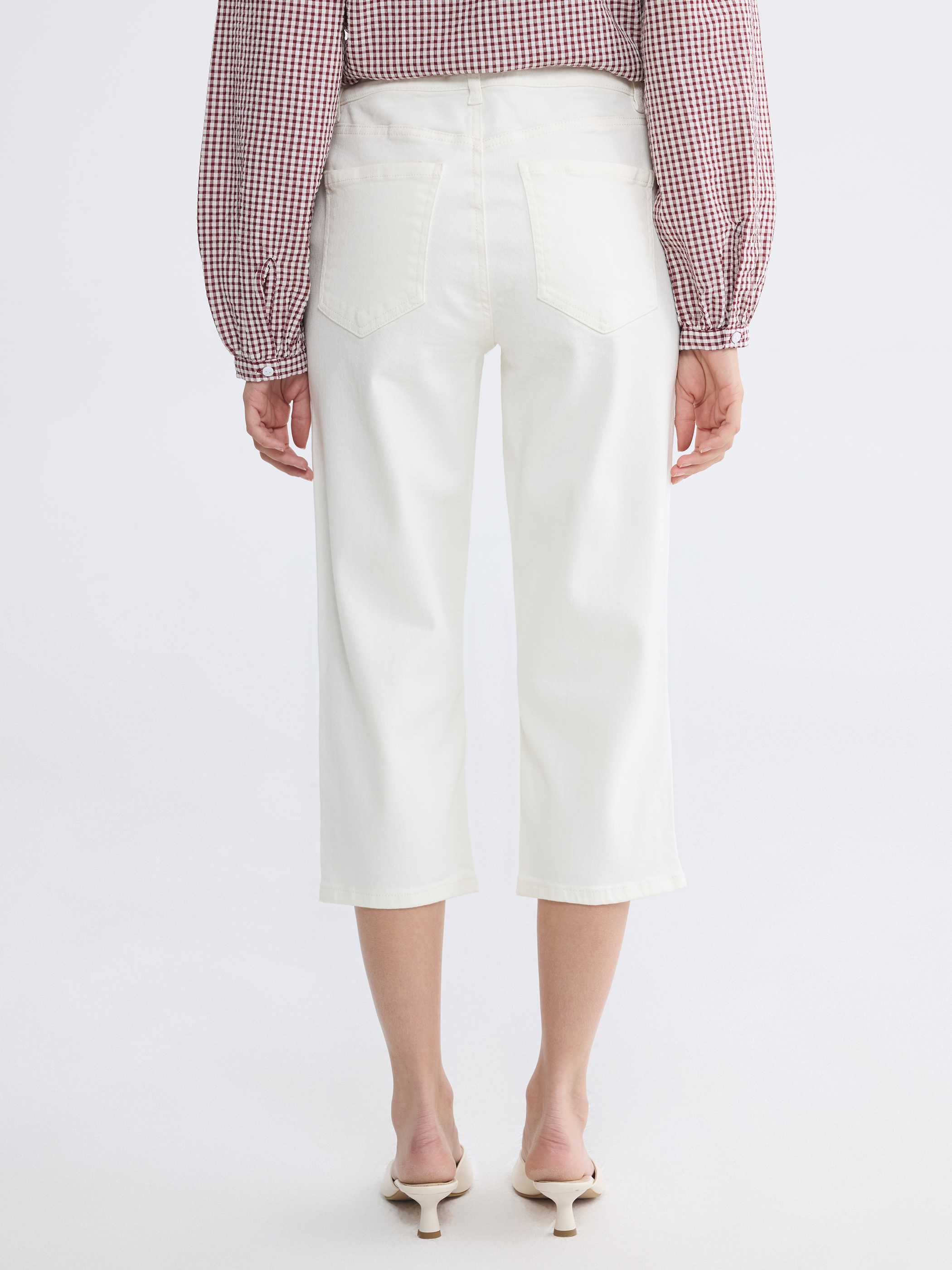 LCW EVERYDAY Dar Fit Kadın Jean Kapri görsel 4