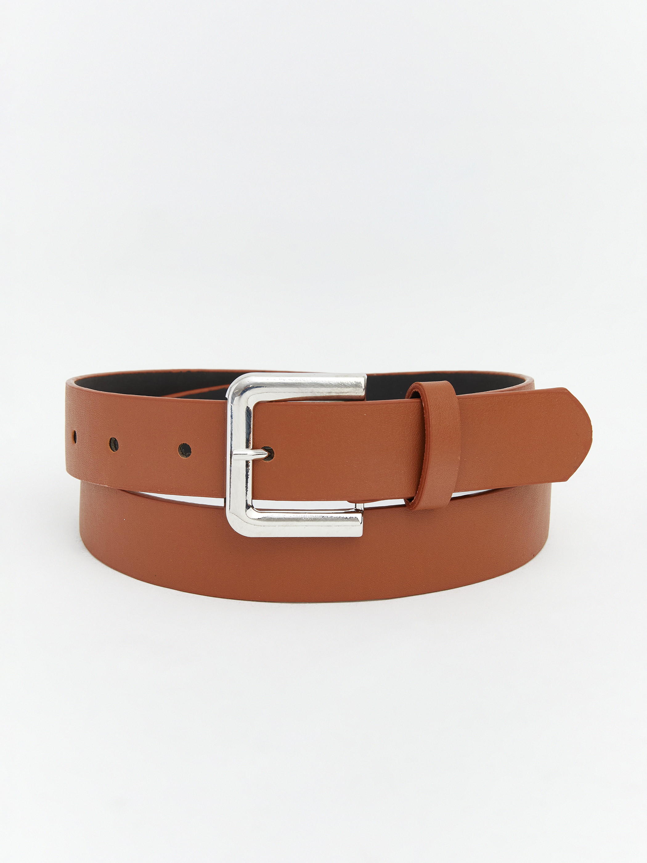 LCW ACCESSORIES Suni Deri Görünümlü Kadın Kemer