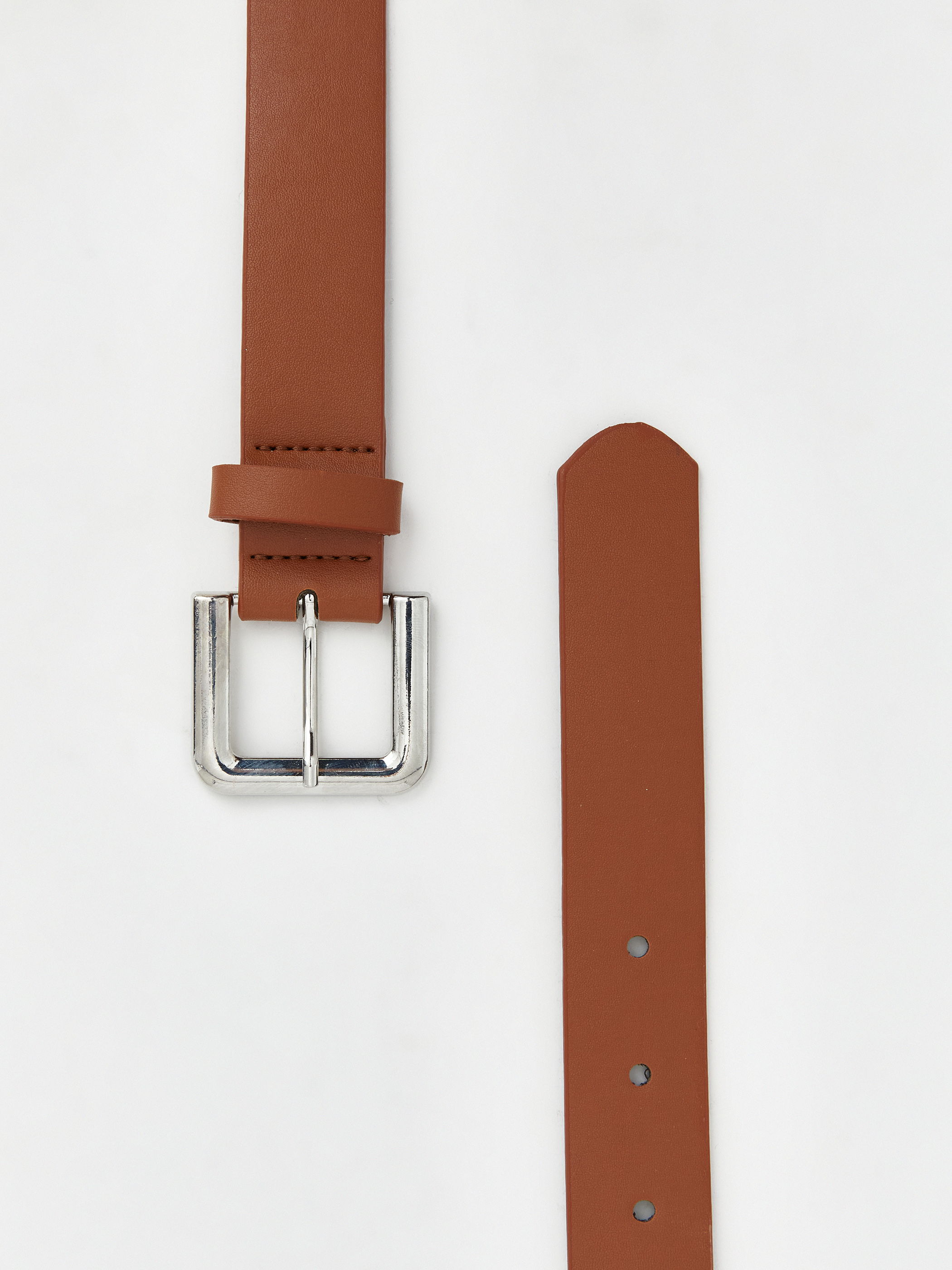 LCW ACCESSORIES Suni Deri Görünümlü Kadın Kemer görsel 3