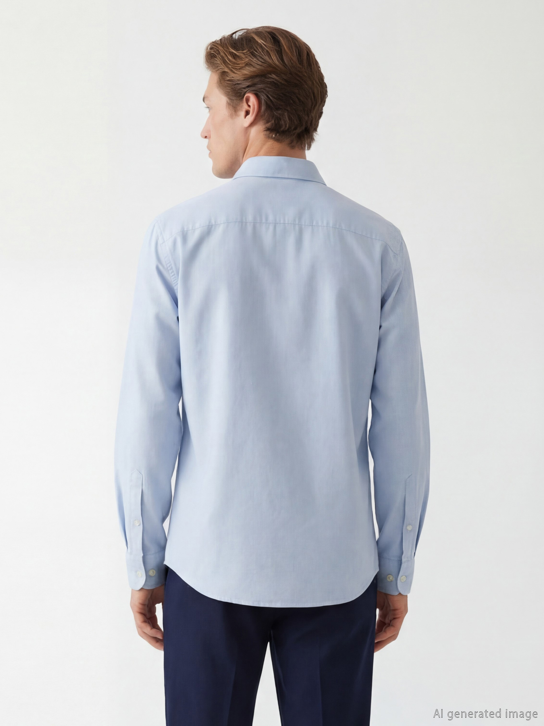 SOUTHBLUE Regular Fit Oxford Erkek Gömlek görsel 4