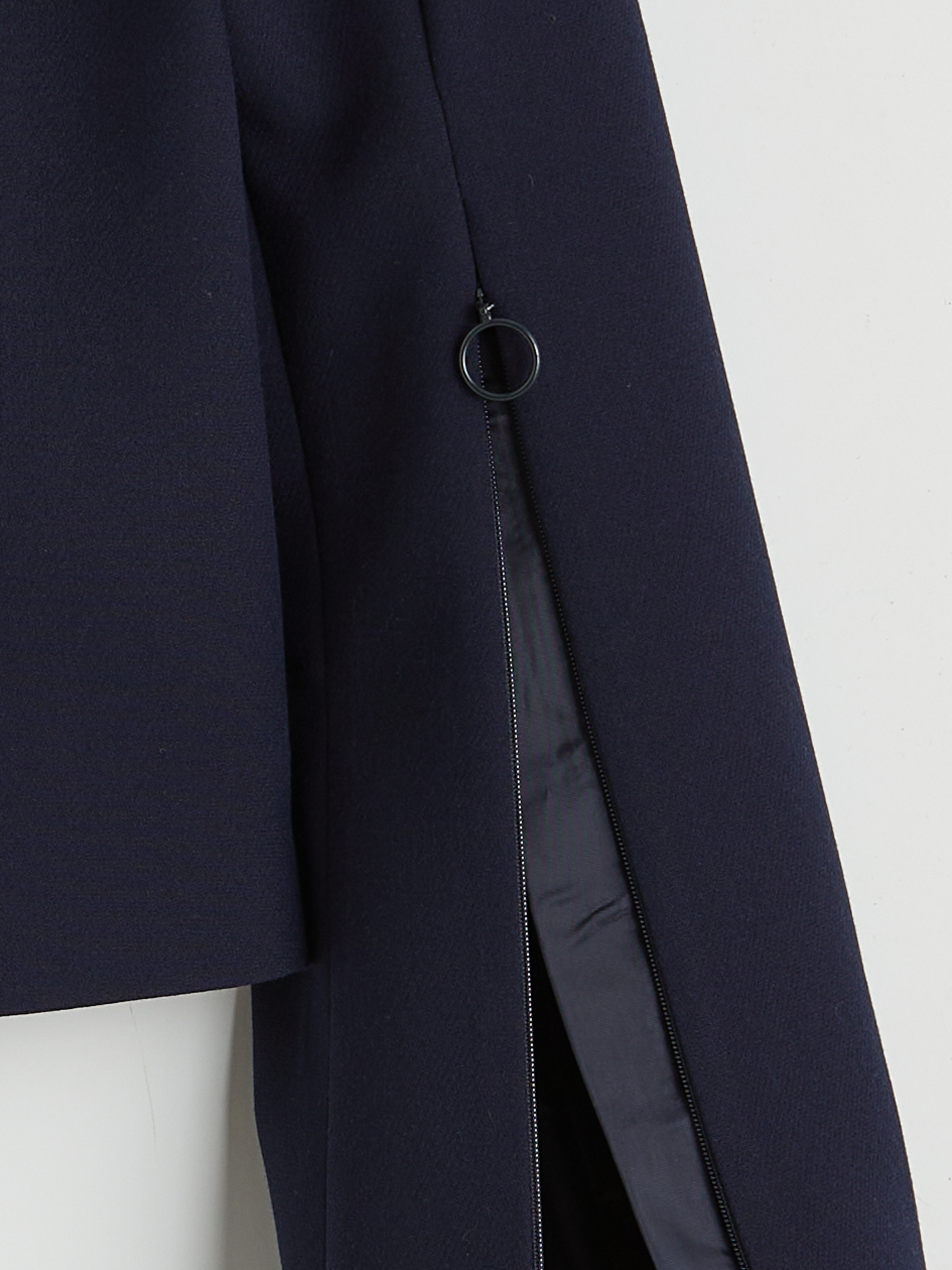 LCW Limitless Kolay Giyilebilir Koldan Fermuarlı Kadın Crop Blazer Ceket görsel 6