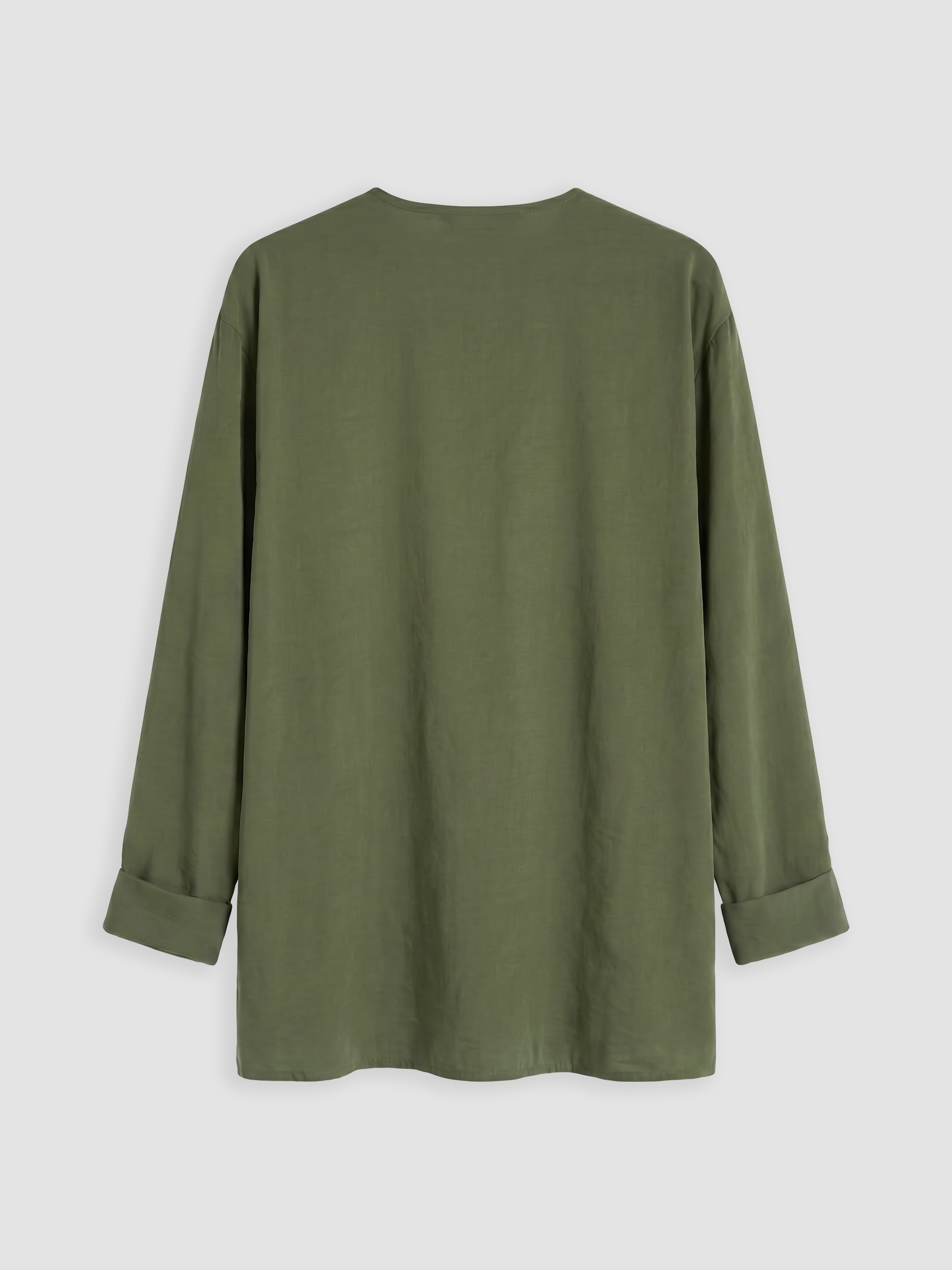 LCW Modest Kruvaze Yaka Dokulu Modal Karışımlı Kadın Kimono görsel 6