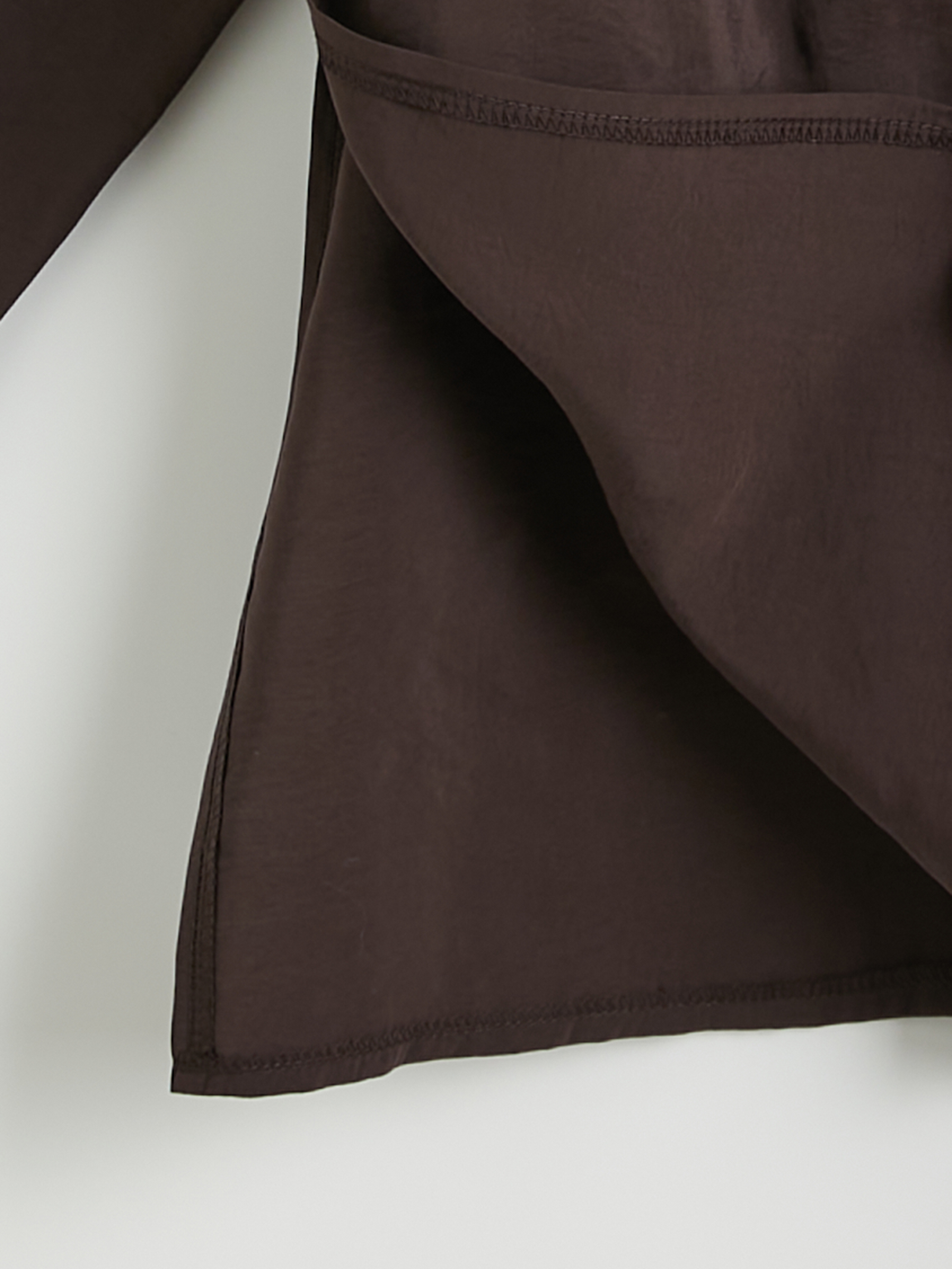 LCW Modest Kruvaze Yaka Dokulu Modal Karışımlı Kadın Kimono görsel 6