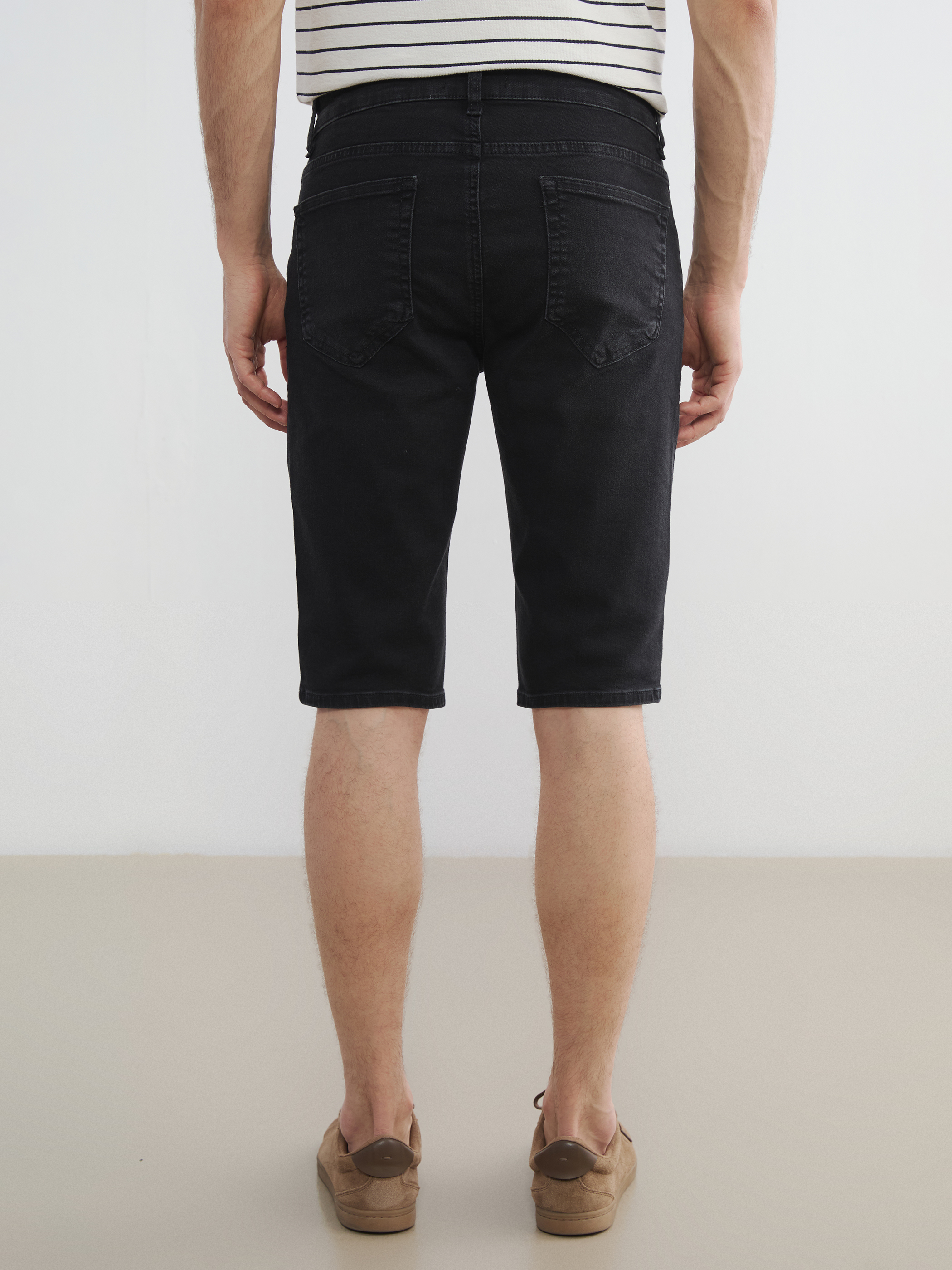 LCW Jeans Süper Skinny Fit Erkek Jean Şort görsel 4