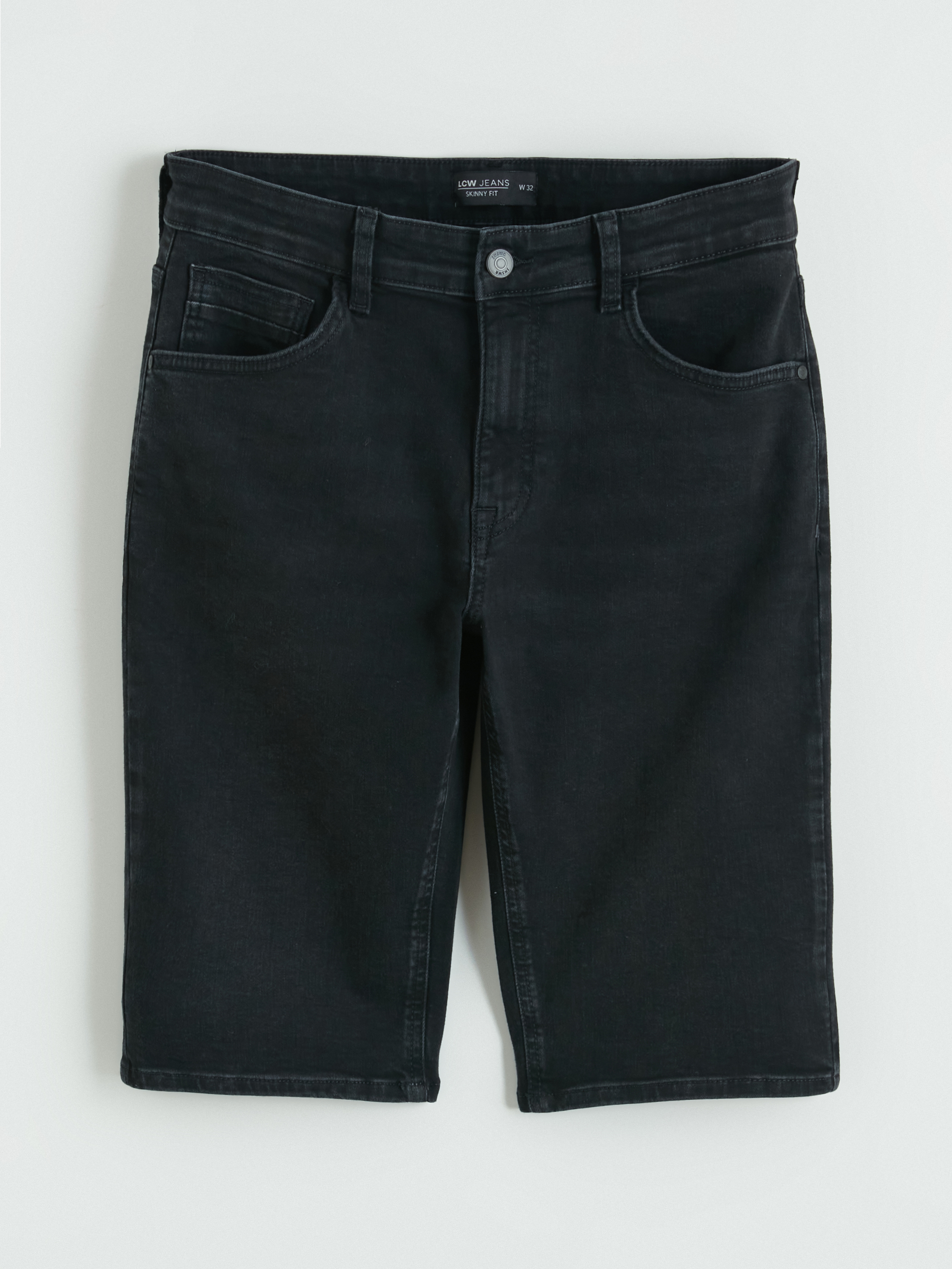 LCW Jeans Süper Skinny Fit Erkek Jean Şort görsel 5