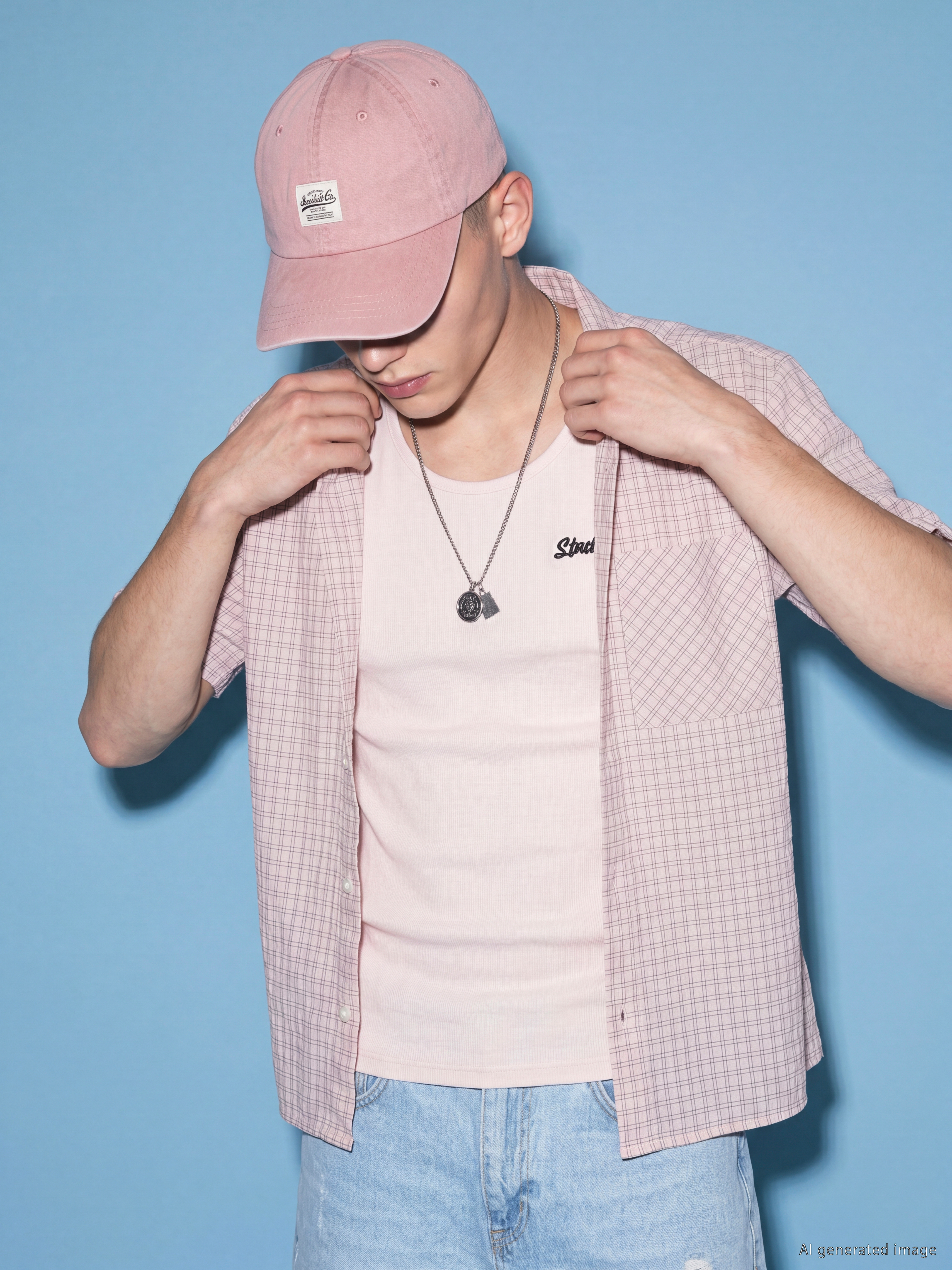 LCW ACCESSORIES Nakışlı Erkek Kep Şapka