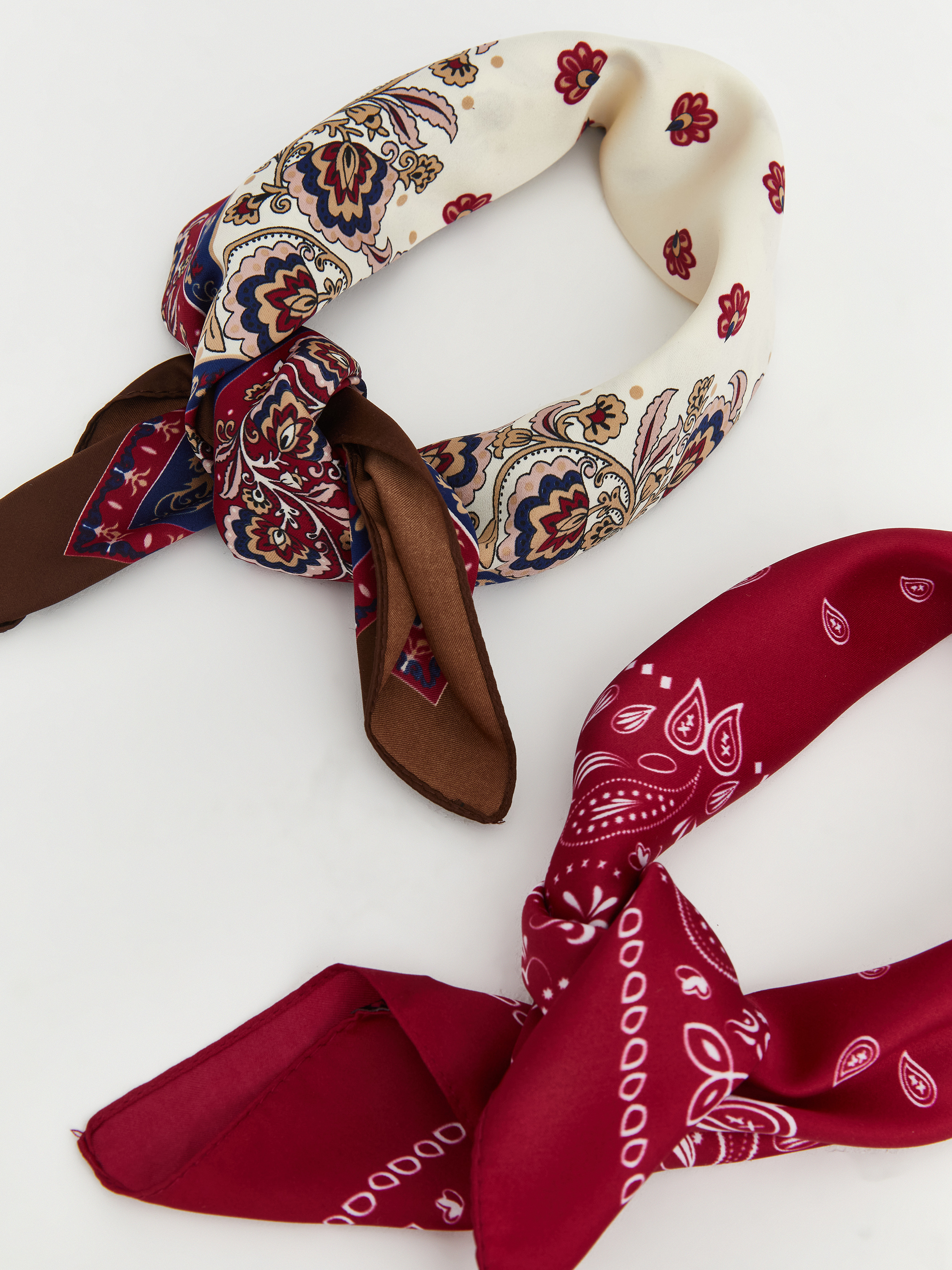LCW ACCESSORIES Desenli Kadın Bandana 2'li görsel 6