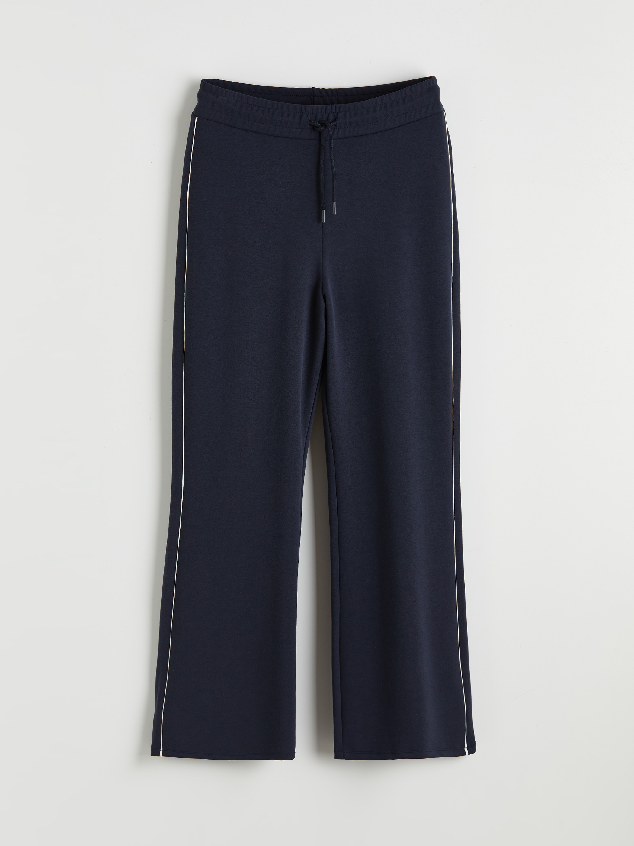 LCW Comfort Beli Lastikli Geniş Paça Kadın Eşofman Altı görsel 6