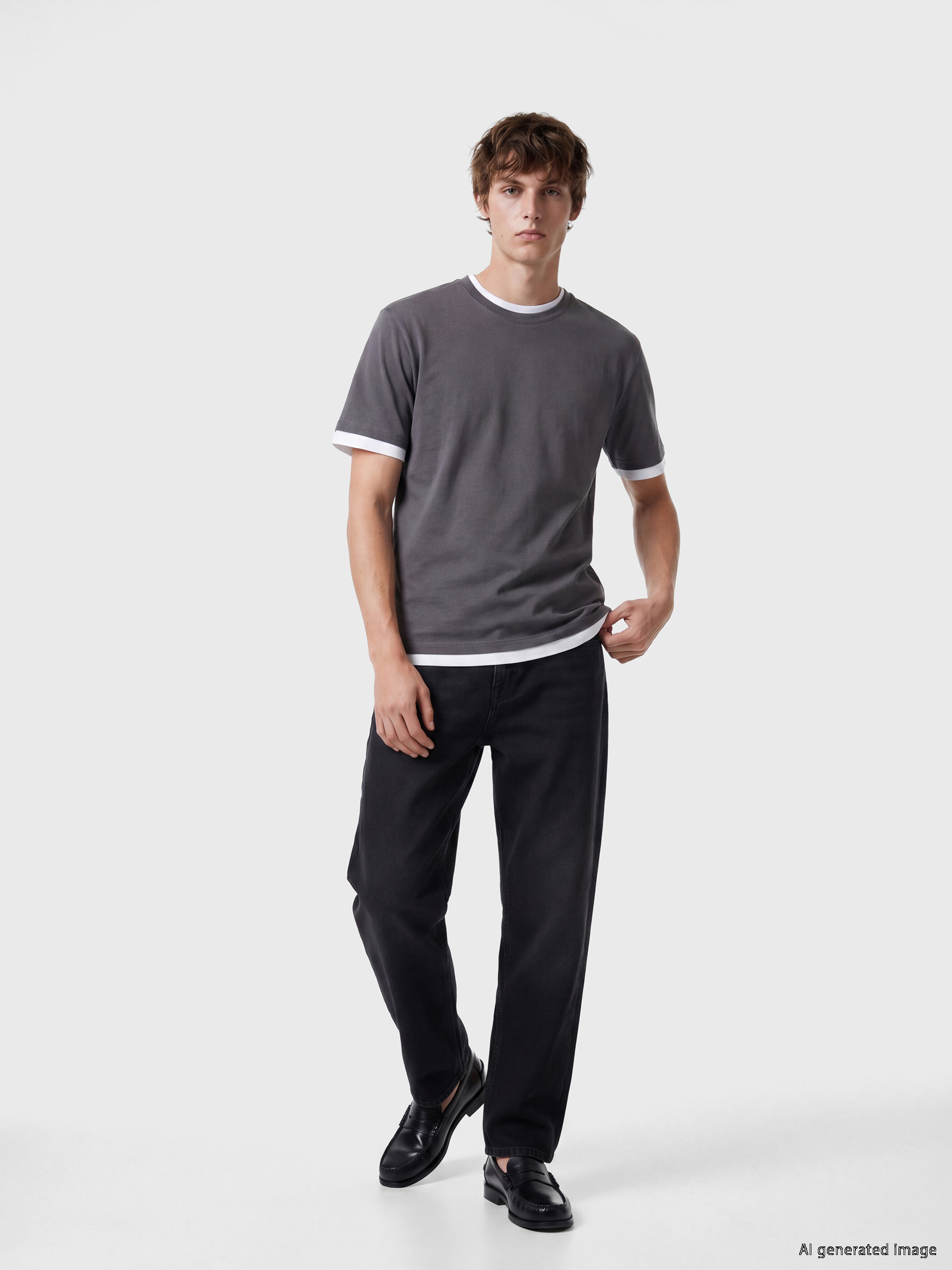 LCW Jeans 745 Baggy Fit Erkek Jean Pantolon görsel 2