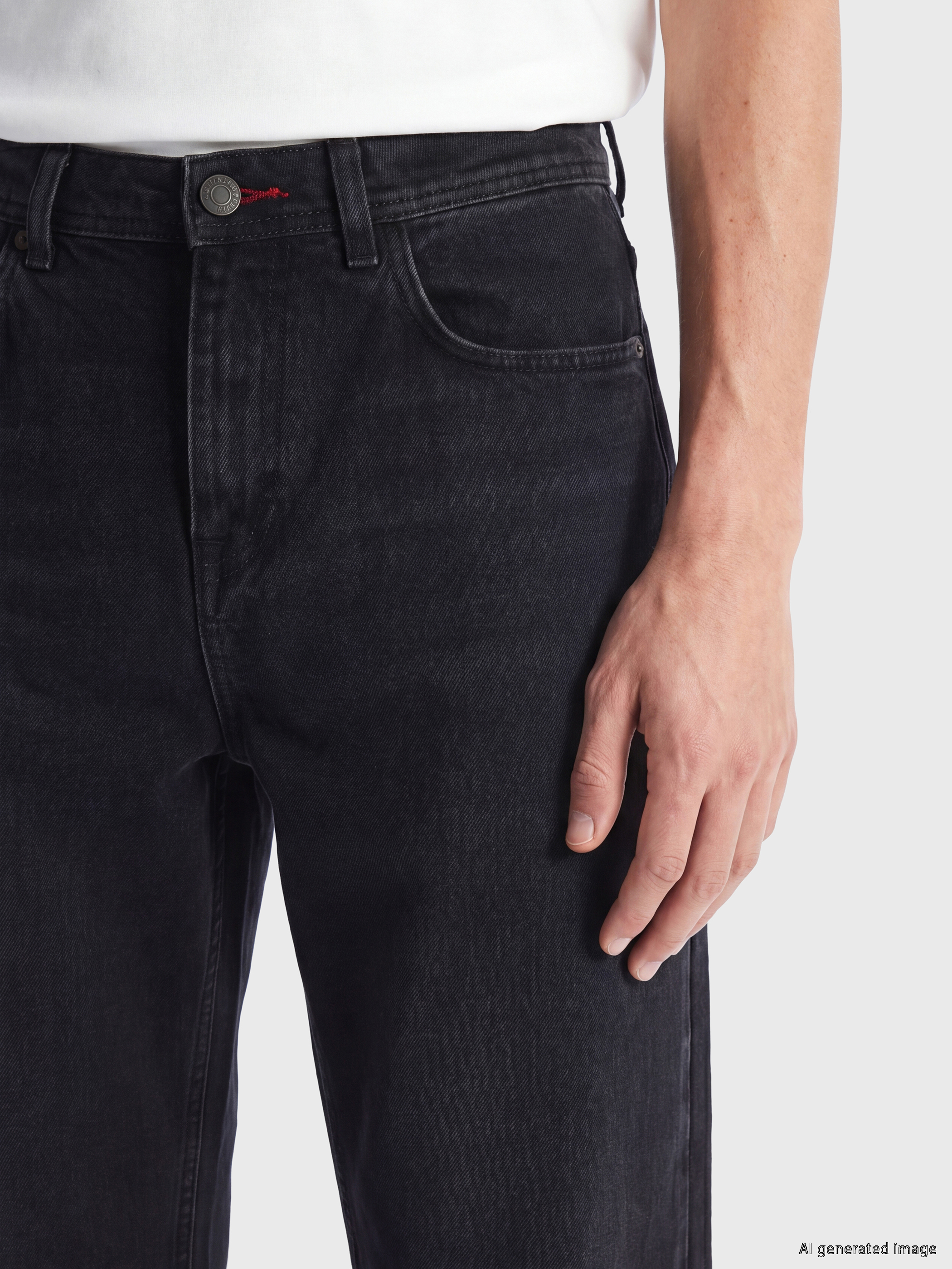 LCW Jeans 745 Baggy Fit Erkek Jean Pantolon görsel 5