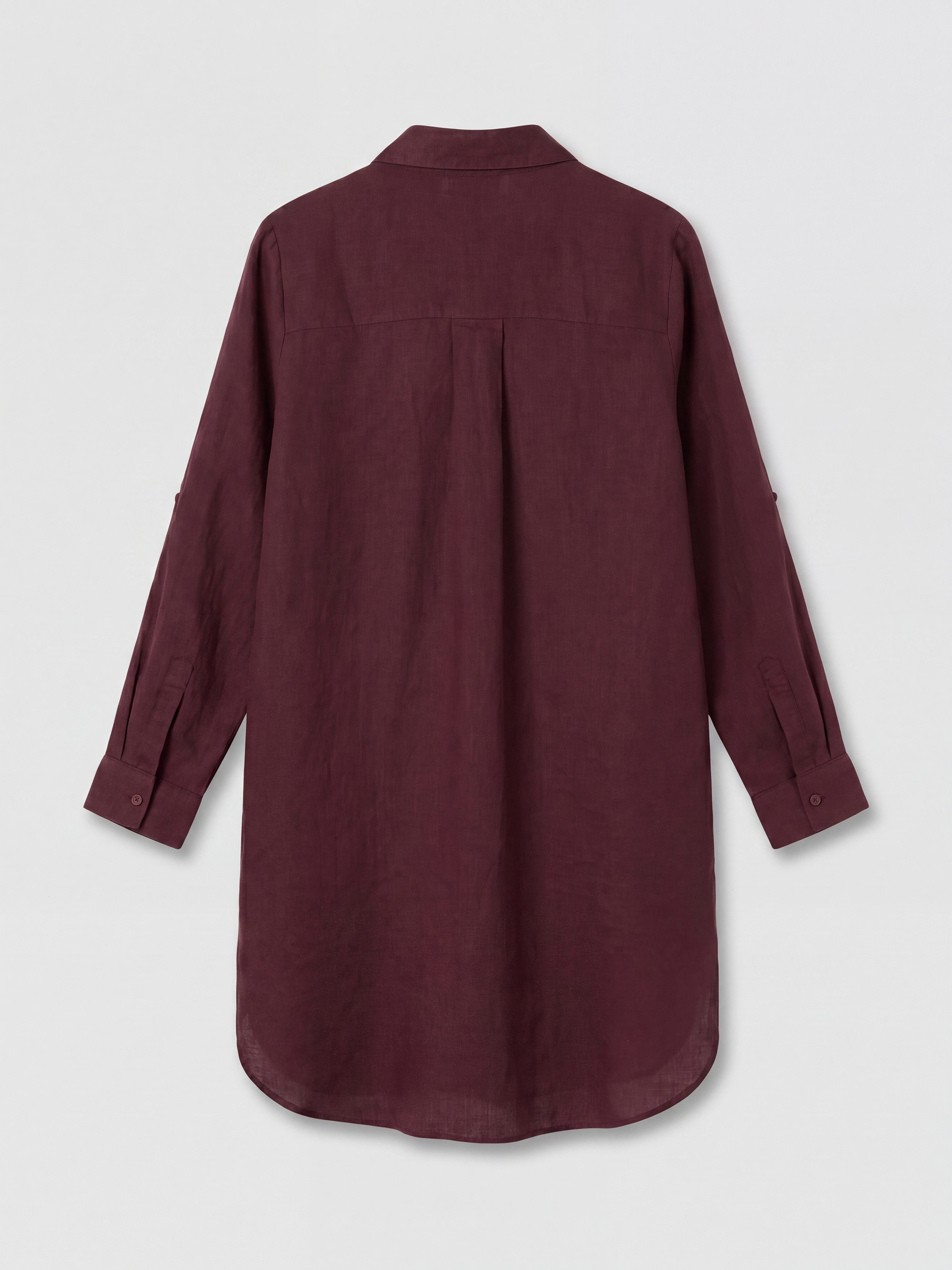 LCW EVERYDAY Oversize %100 Keten Kadın Gömlek Tunik görsel 7