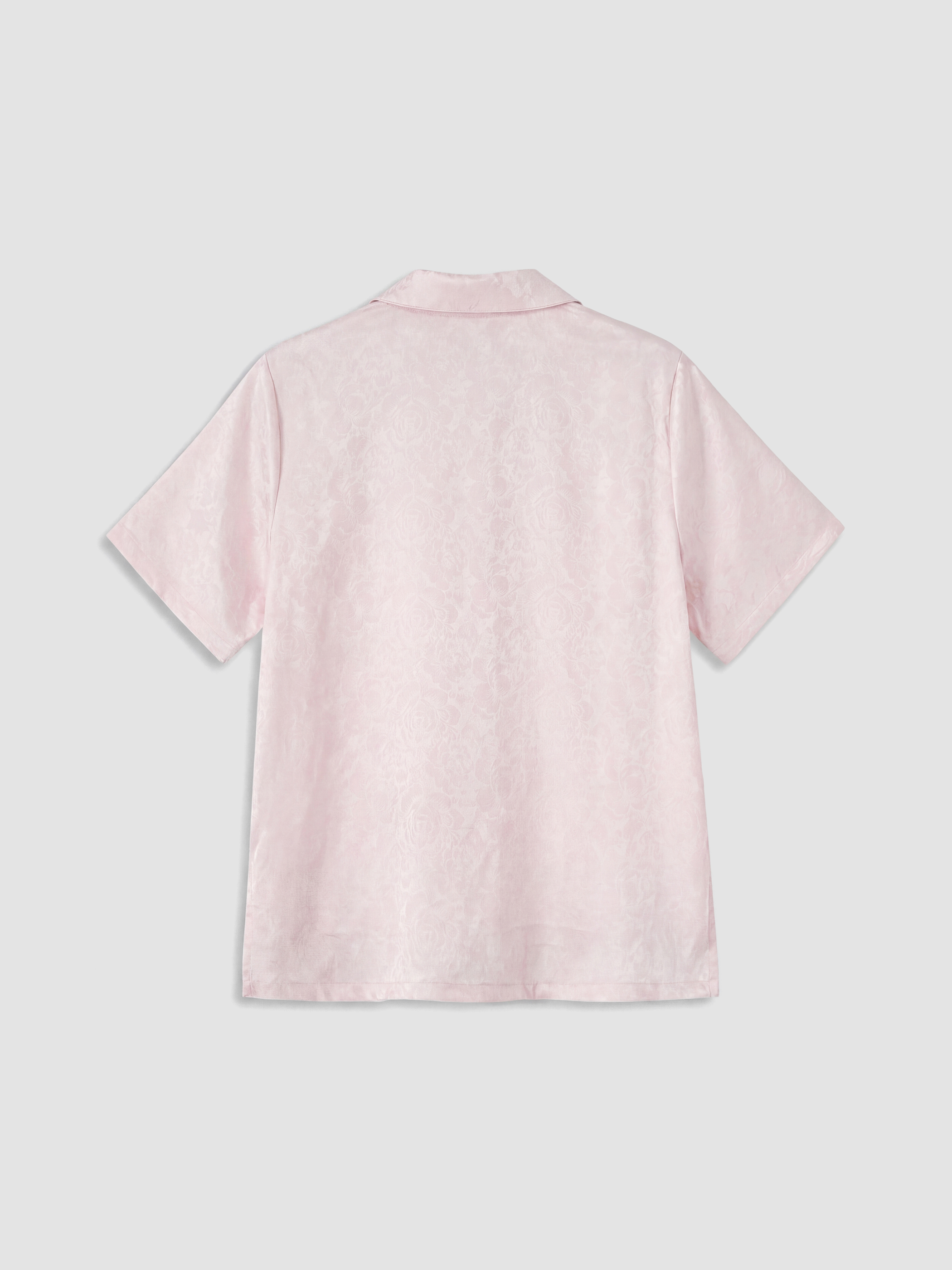 LCW DREAM Gömlek Yaka Saten Kadın Pijama Takımı görsel 8
