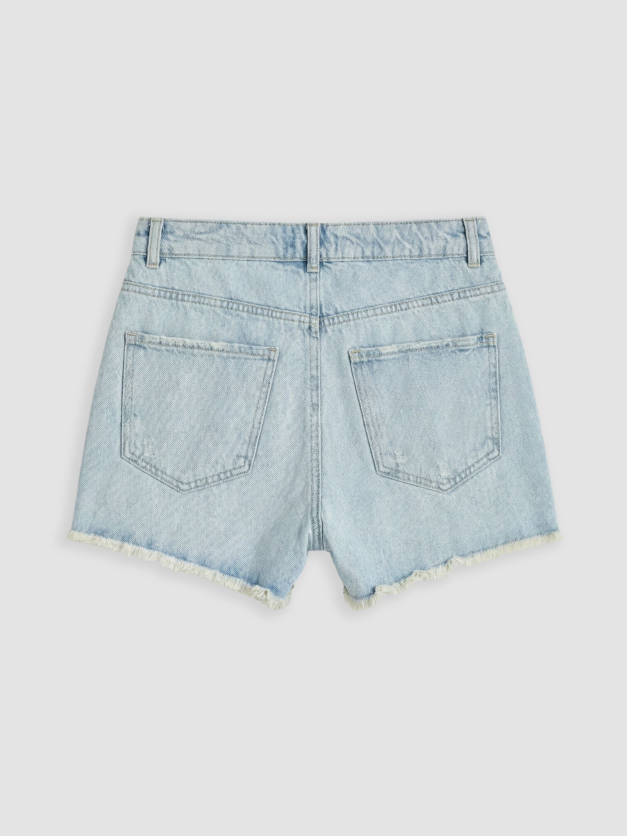 LCW Jeans Yırtık Detaylı Kadın Jean Şort görsel 6