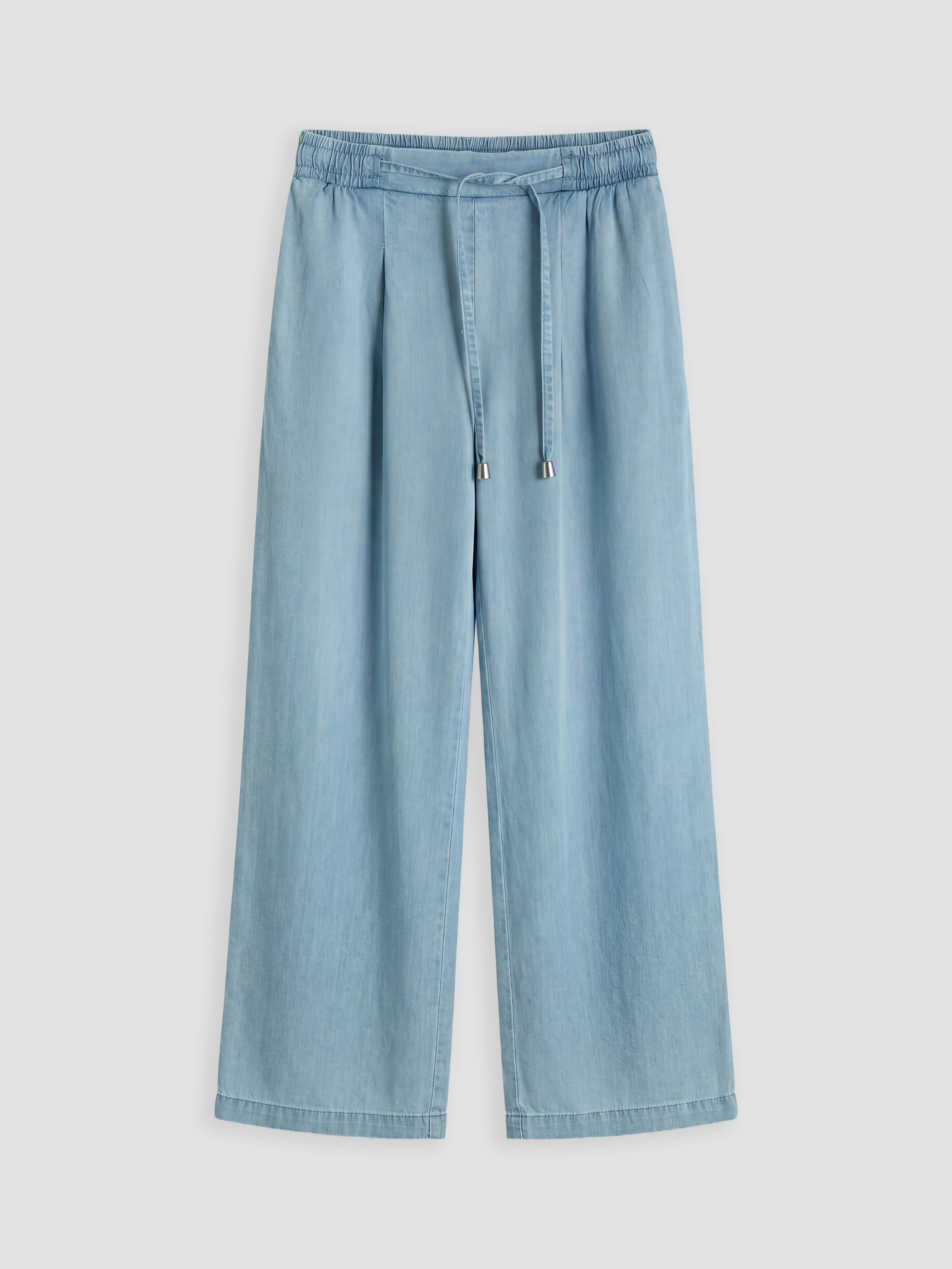 LCW Jeans Yüksek Bel Wideleg Fit Kadın Jean Pantolon görsel 5