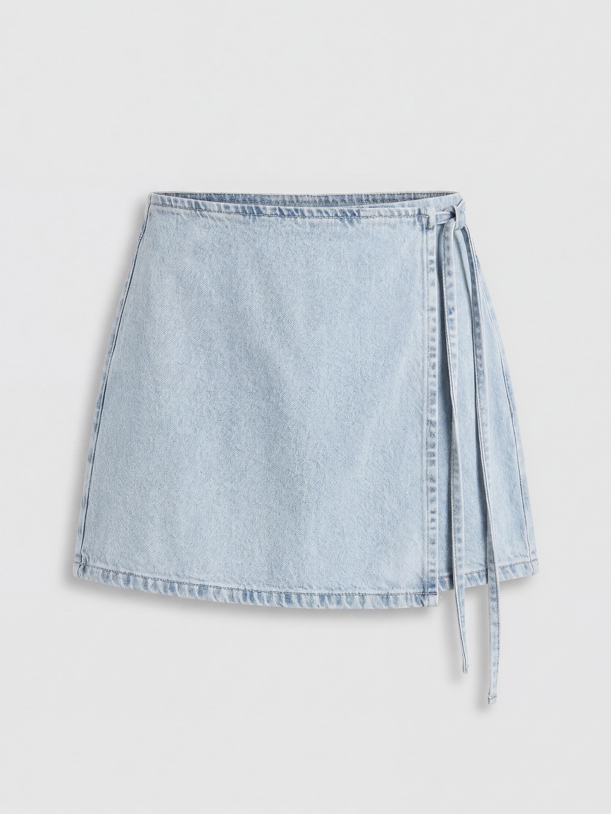 LCW Jeans Standart Fit Jean Şort Etek görsel 3