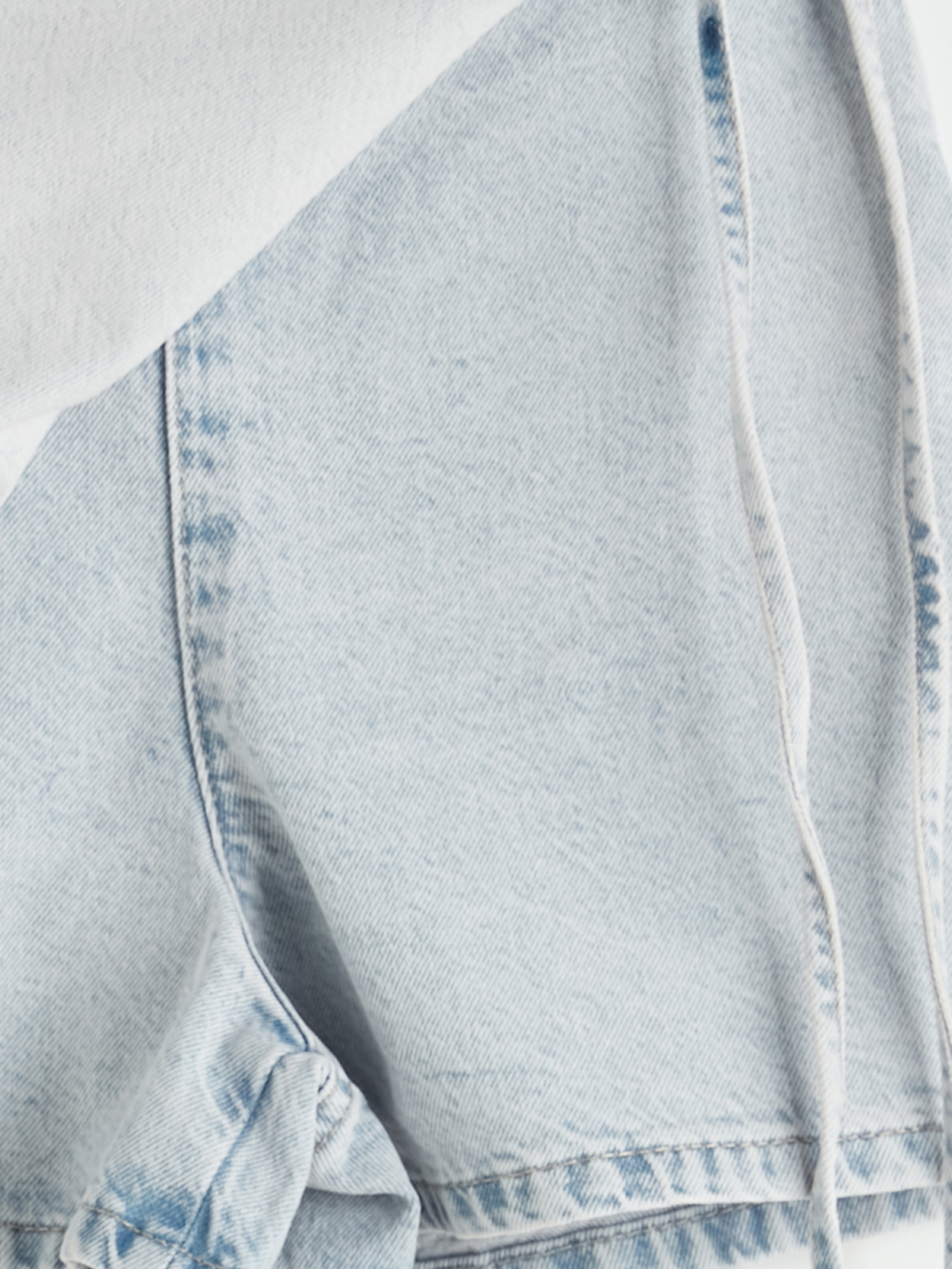 LCW Jeans Standart Fit Jean Şort Etek görsel 5