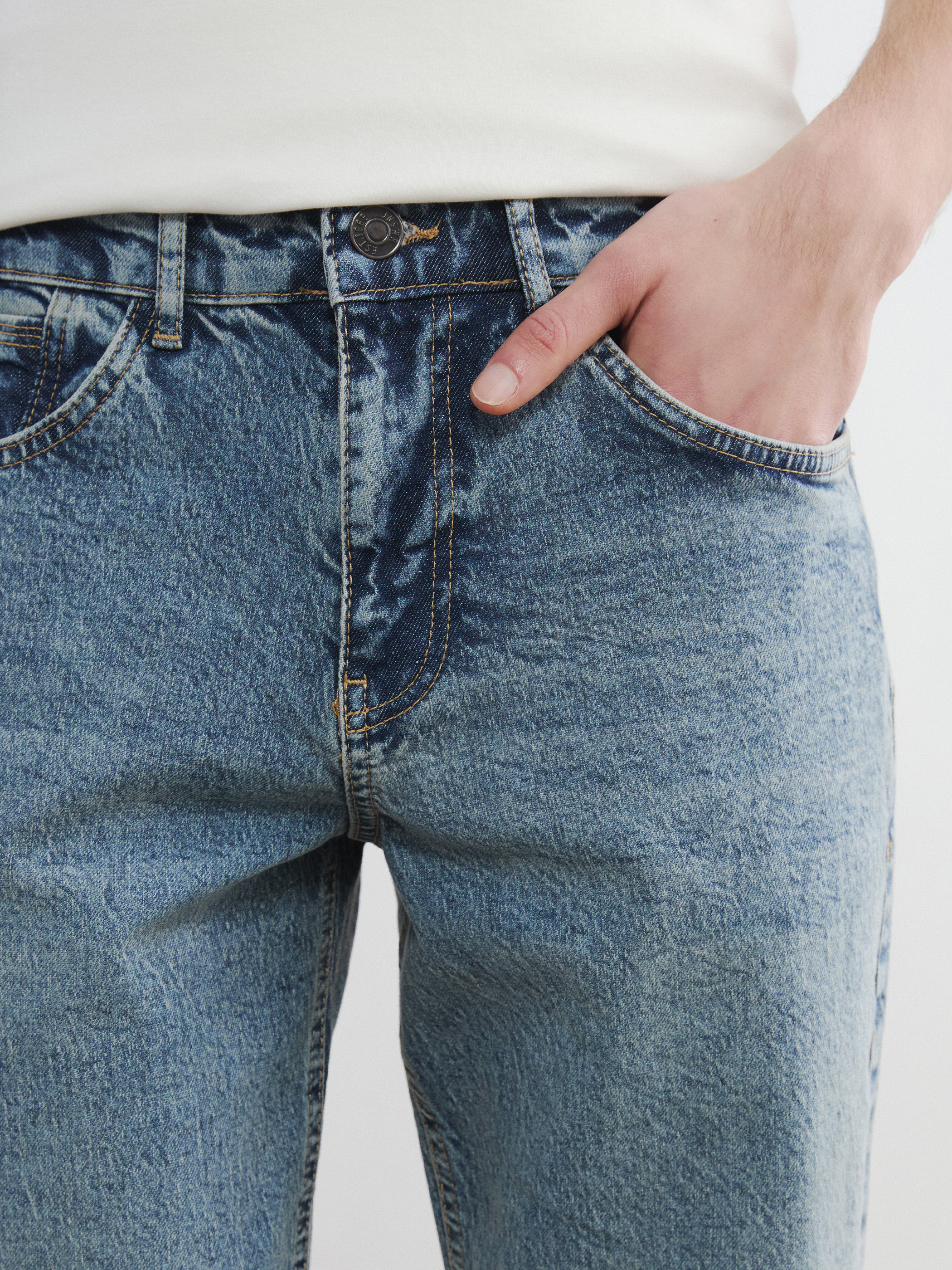 LCW Jeans 700 Straight Fit Erkek Jean Pantolon görsel 3