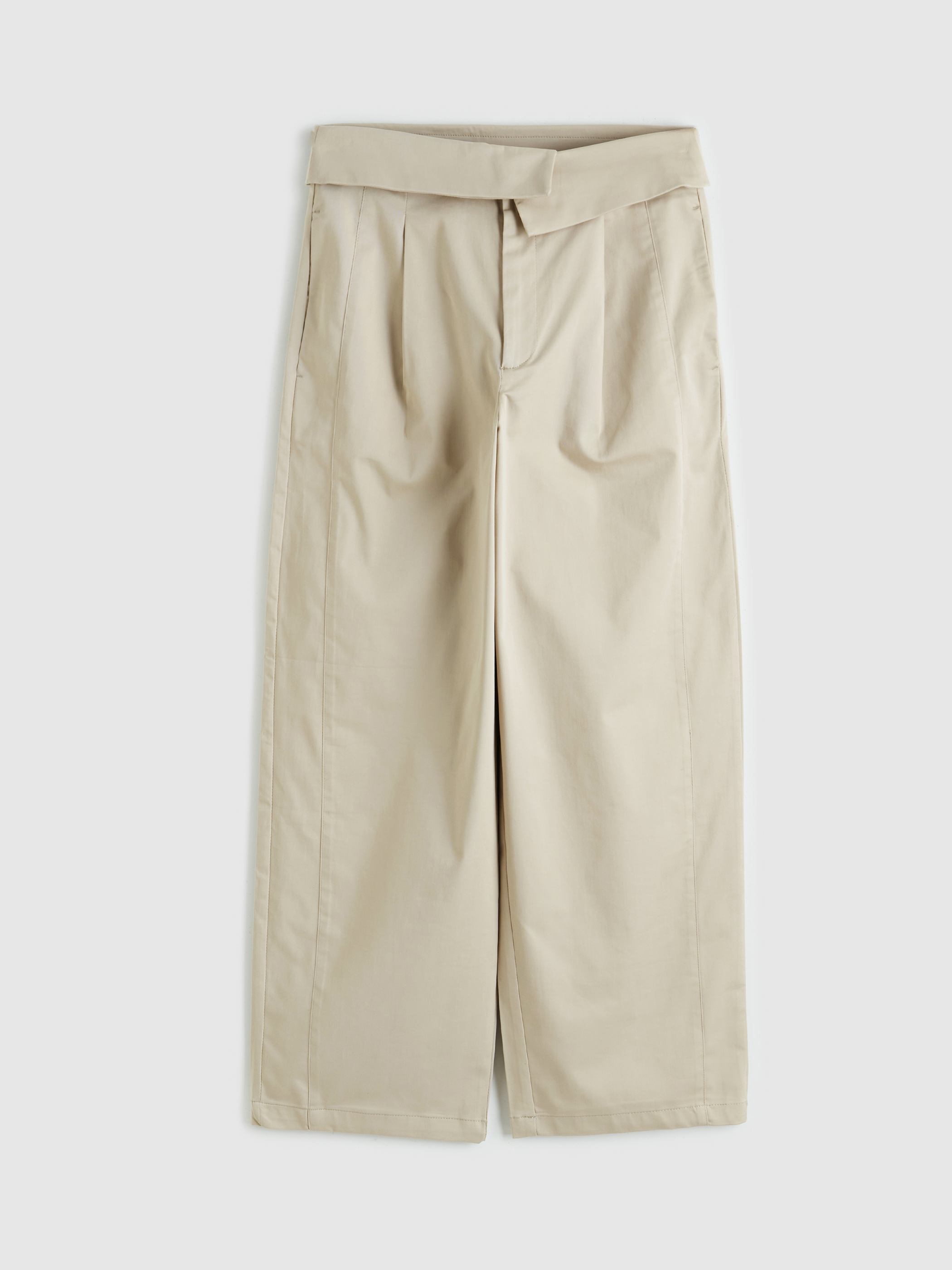 LCW Vision Loose Fit Pileli Kadın Kumaş Pantolon görsel 3