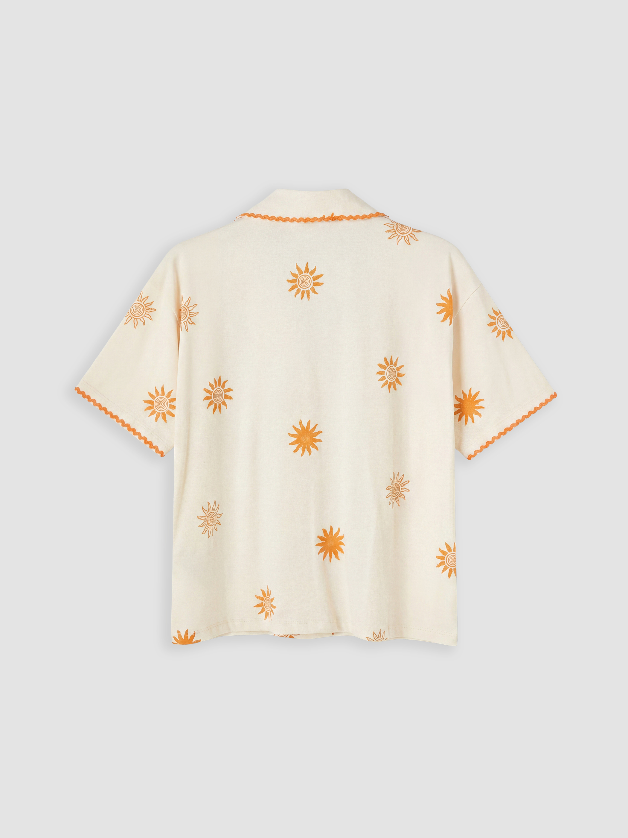 LCW DREAM Güneş Desenli Kadın Şortlu Pijama Takımı görsel 8