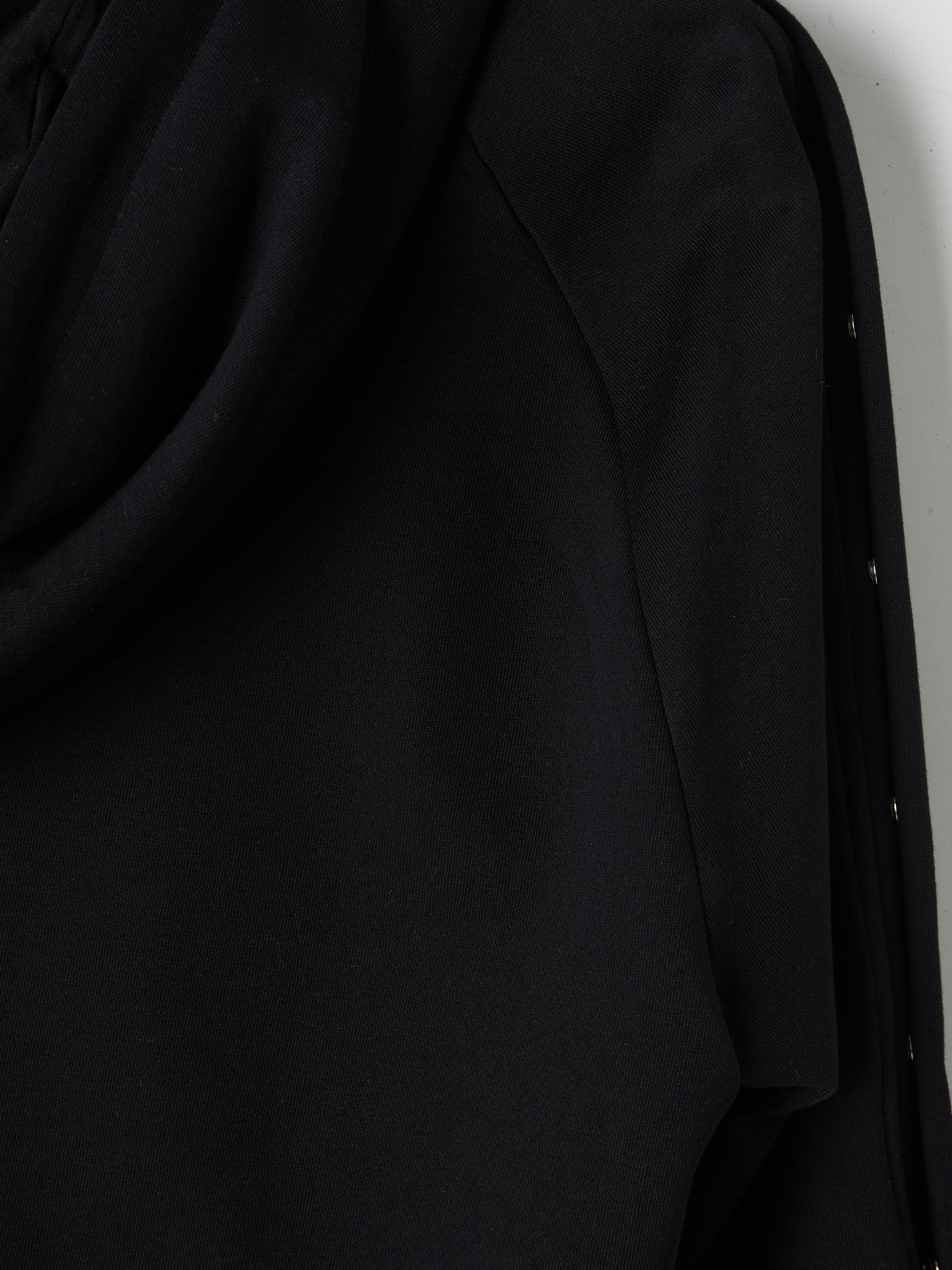 LCW Limitless Kolları Çıtçıtlı Kadın Oversize Kalın Fermuarlı Sweatshirt görsel 4