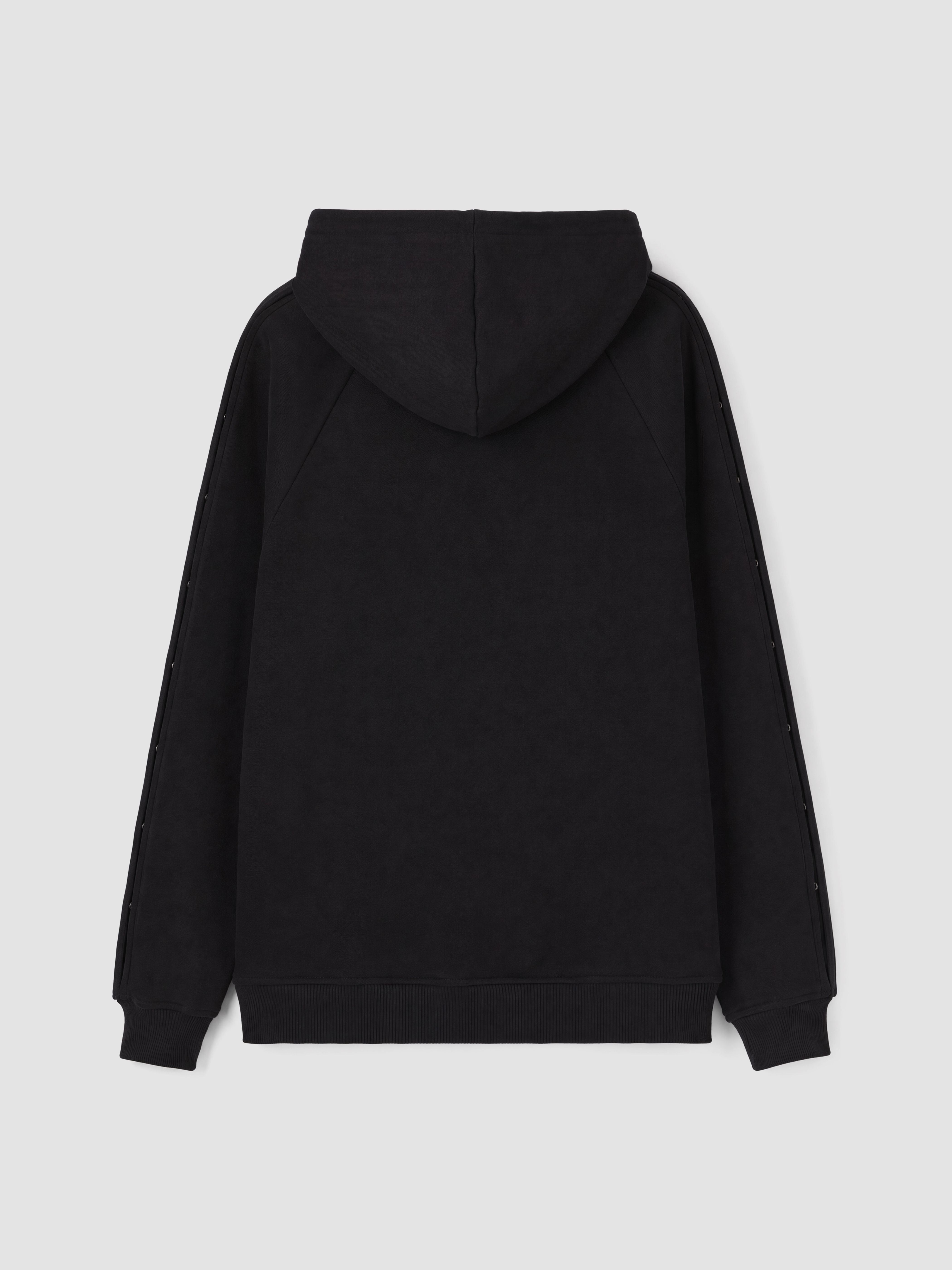 LCW Limitless Kolları Çıtçıtlı Kadın Oversize Kalın Fermuarlı Sweatshirt görsel 7